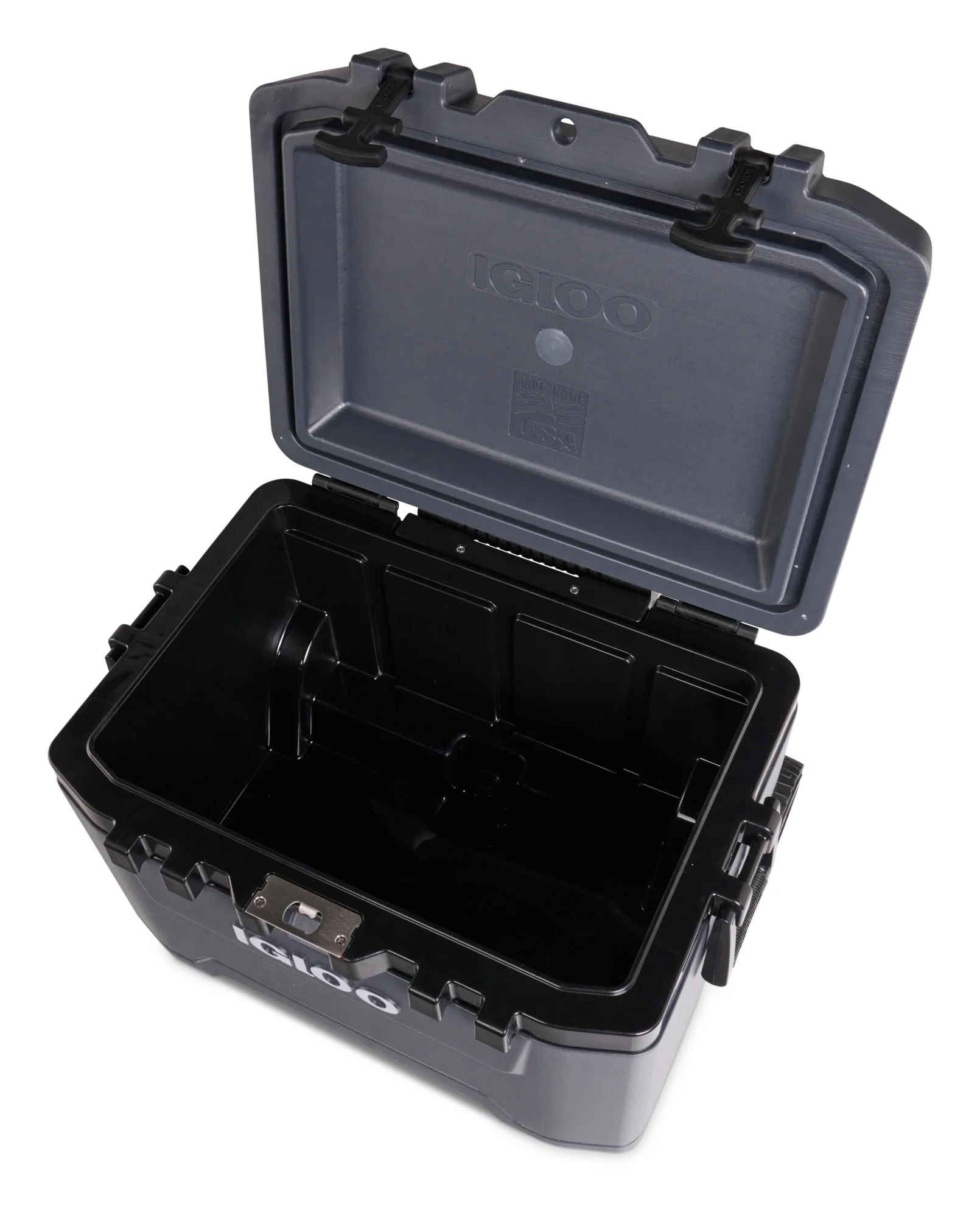 Igloo 52 QT Overland Ice Chest Cooler with Wheels, Gray
