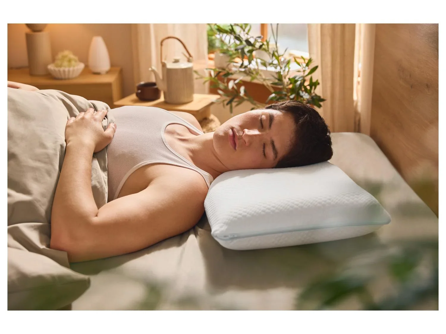 LIVARNO home Oreiller ergonomique en viscose
