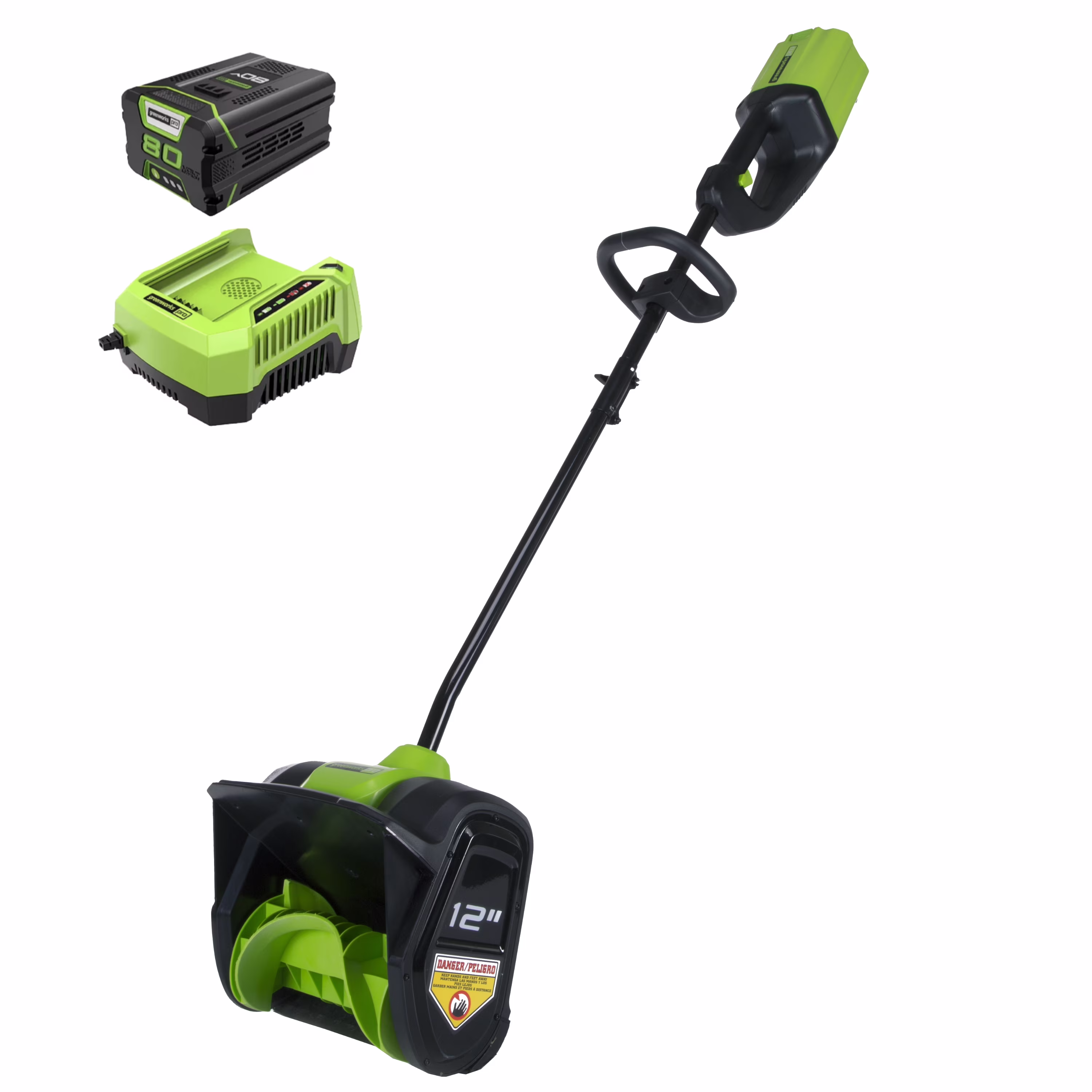 80V 12" Cordless Brushless Snow Shovel with 2.0 Ah Battery 2600602