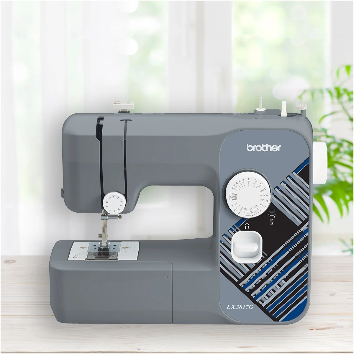 Brother LX3817 - Beginner Sewing Machine, 17 Stiches