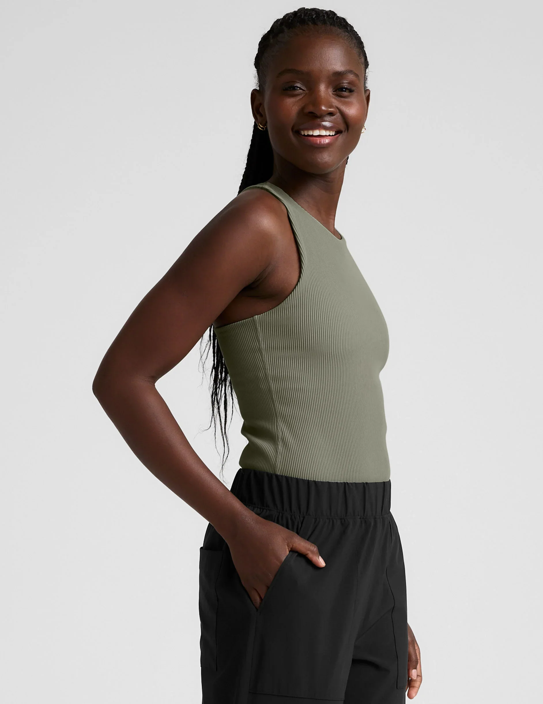 Refocus Ribbed Classic Tank