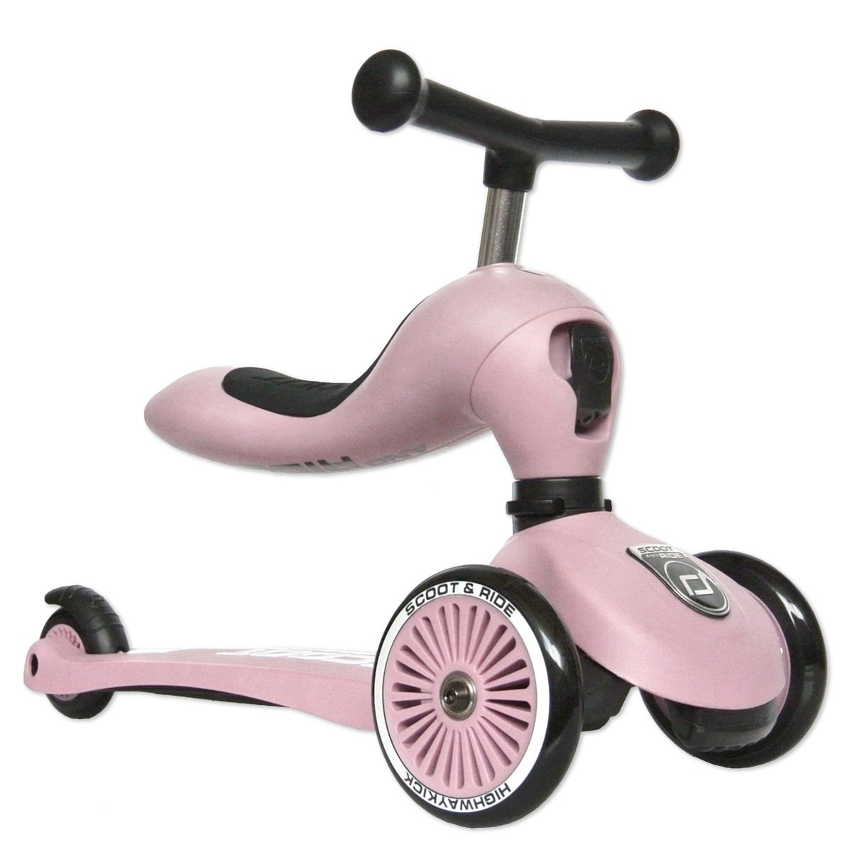 Scoot and Ride Kinderfahrzeug Lauflernhilfe Highwaykick 1 - Lauflernhilfe et Kickboard, Lauflernhilfe et Kickboard dans un seul