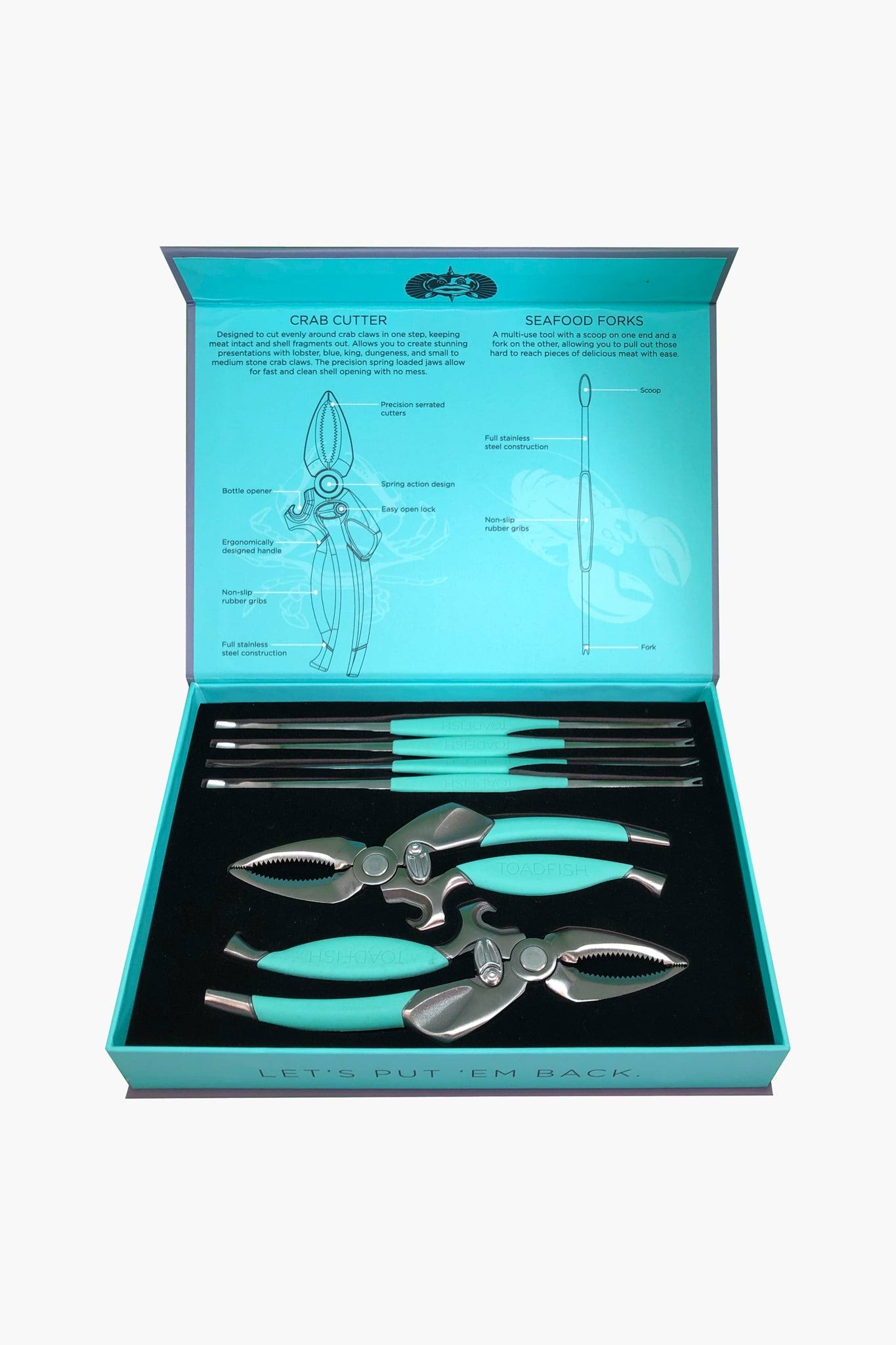 TOADFISH- Crab & Lobster Tool Set
