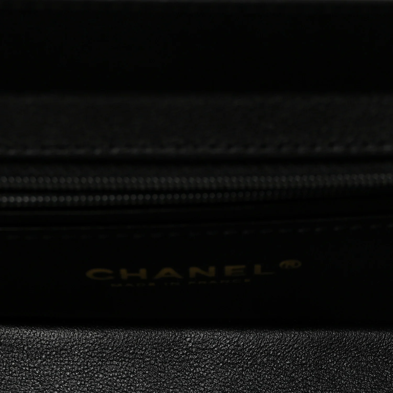 Shiny Calfskin Quilted Top Handle Box Bag Black