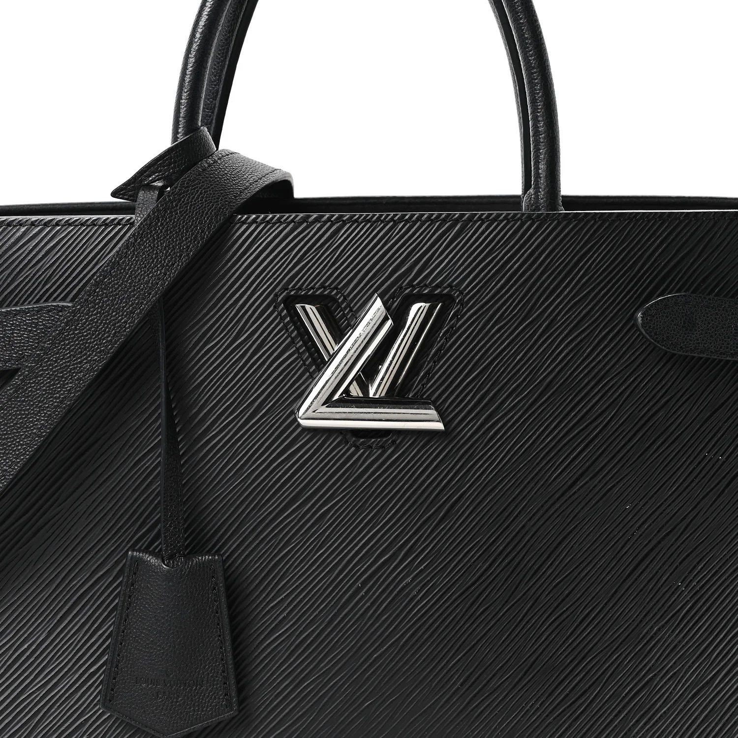Epi Twist Tote Black