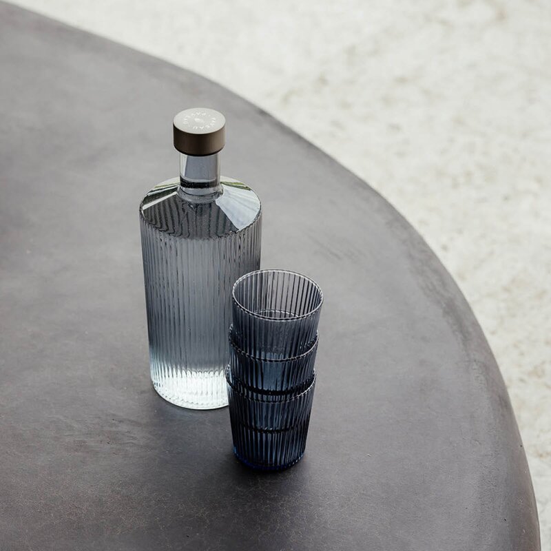 Ribbed Elegance gaveeske Twilight deler blå