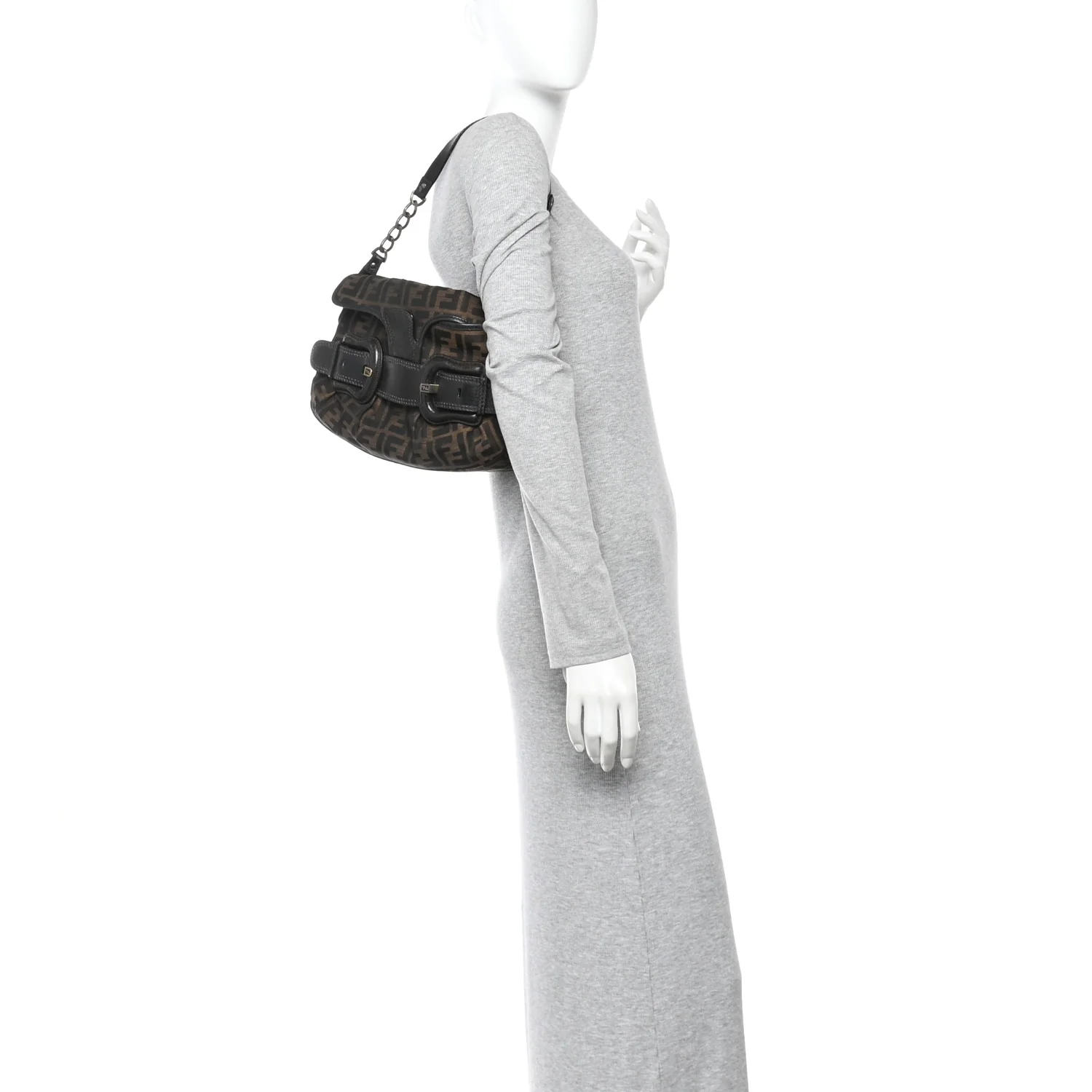 Zucca B Bis Flap Bag Tobacco Castagna