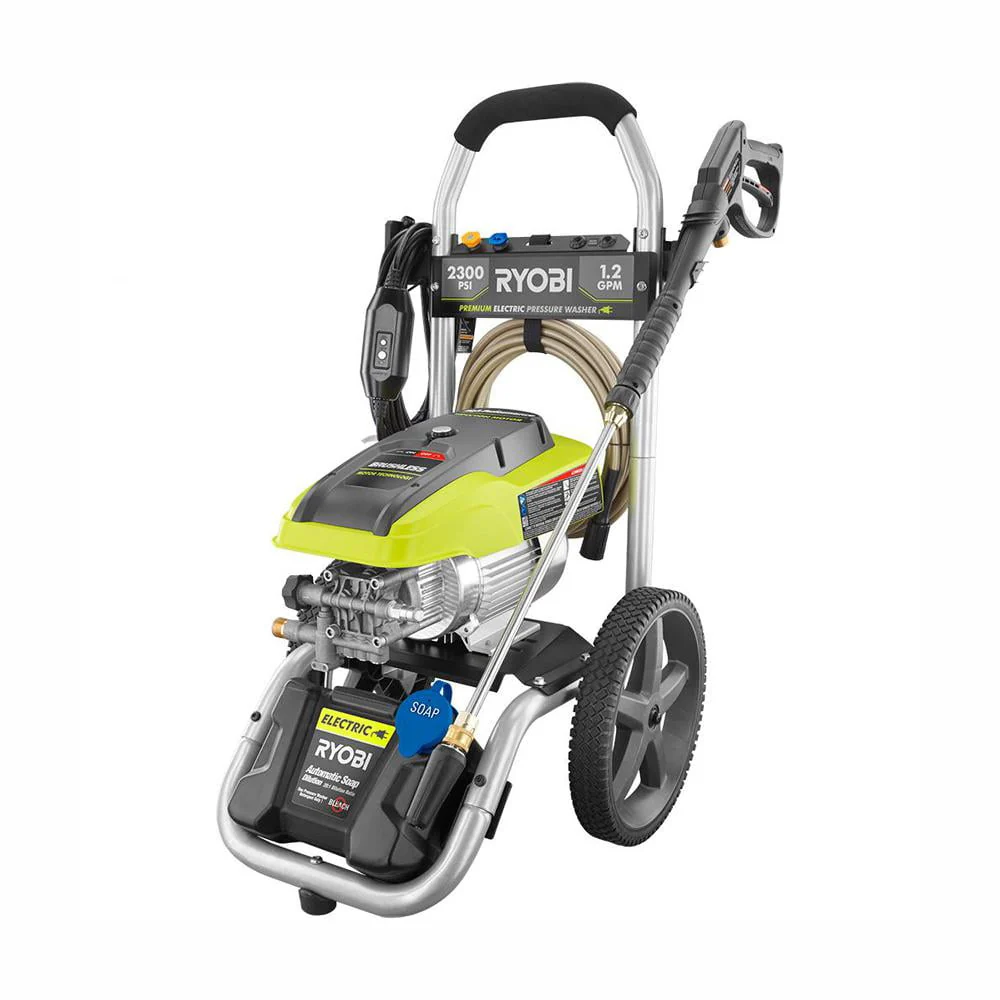 Ryobi 2300 PSI 1 2 GPM High Performance Electric Pressure Washer