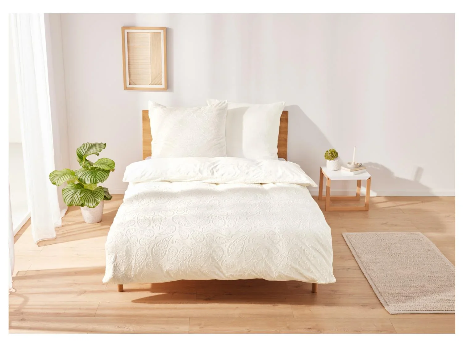 LIVARNO home Parure de lit en peluche, 240 x 220 cm