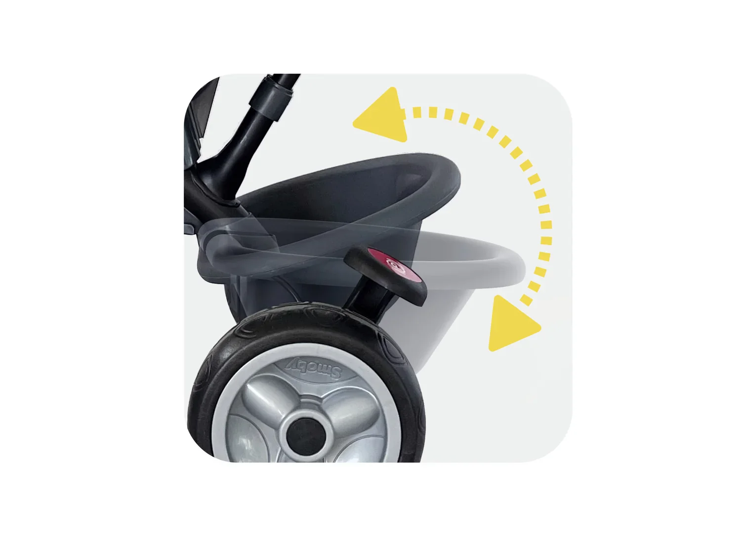 SMOBY Tricycle Baby Driver Plus