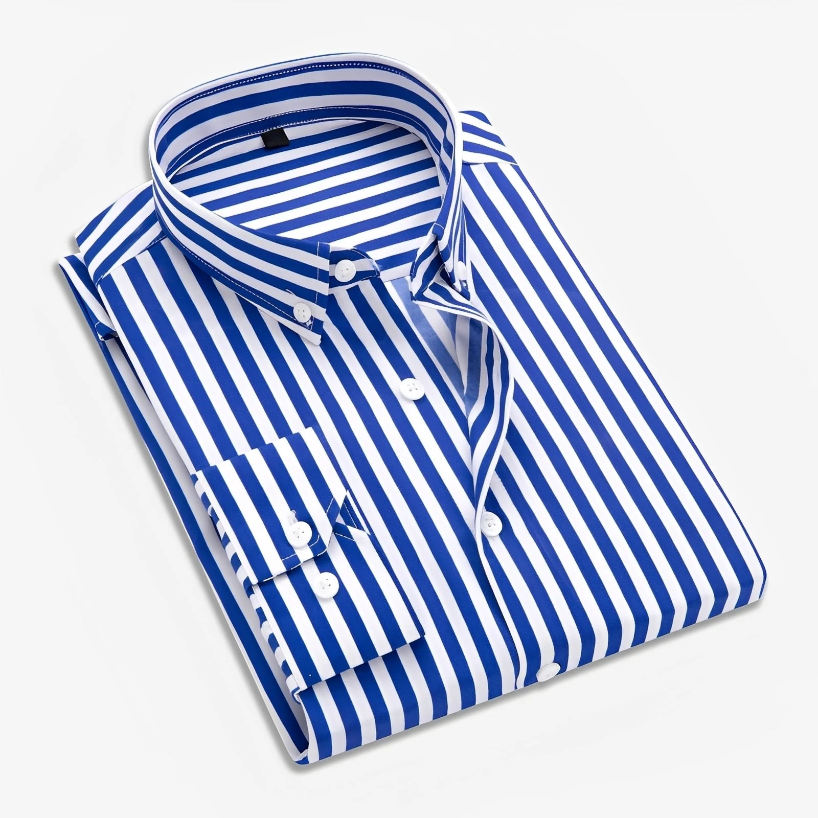 Edward - Chemise rayée à manches longues