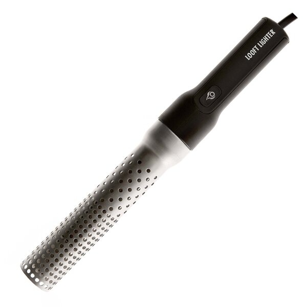 Looftlighter Classic elektrisk grilltenner 46x7 cm svart/grå