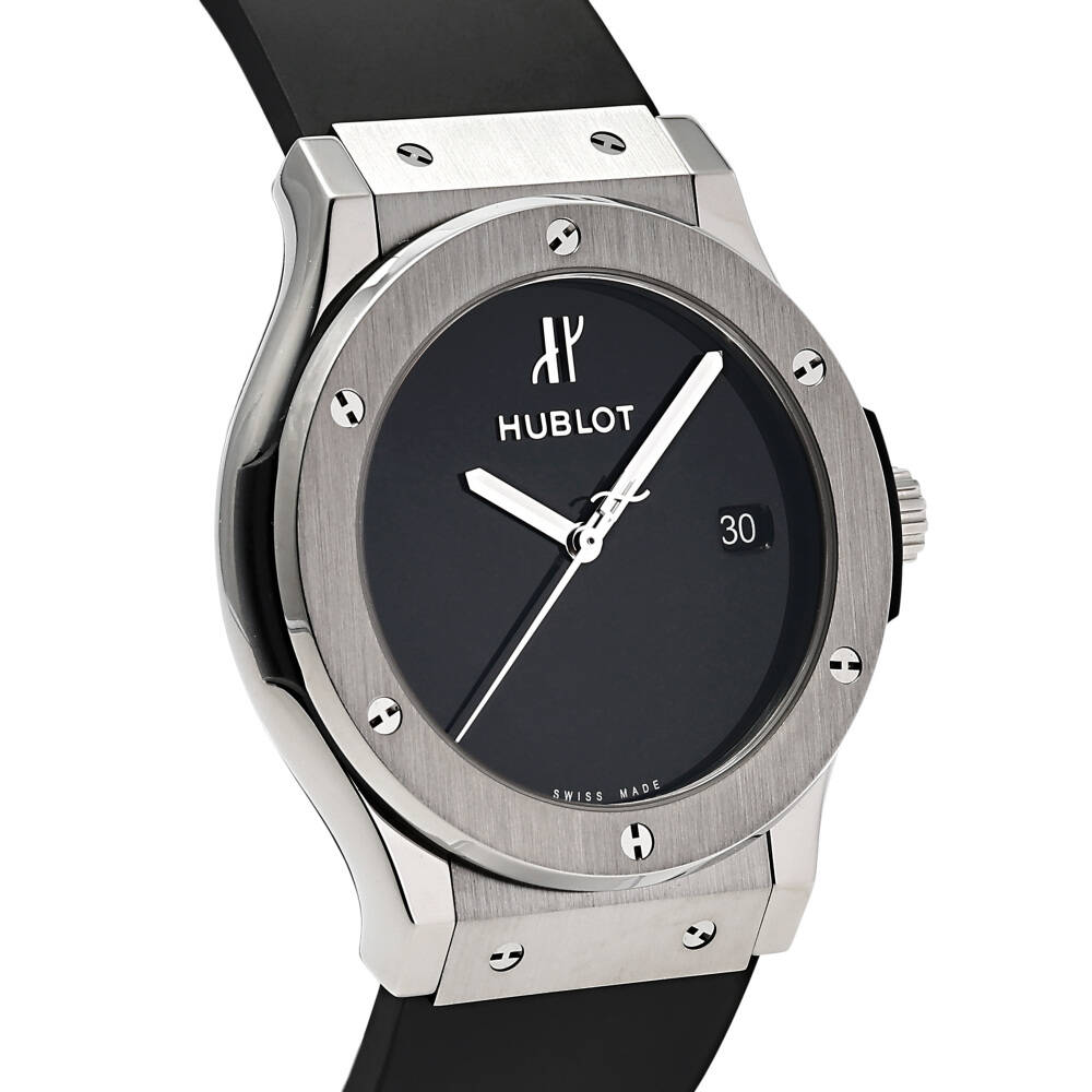 ウブロ HUBLOT クラシックフュージョン 40TH アニバーサリー チタニウム 世界限定200本