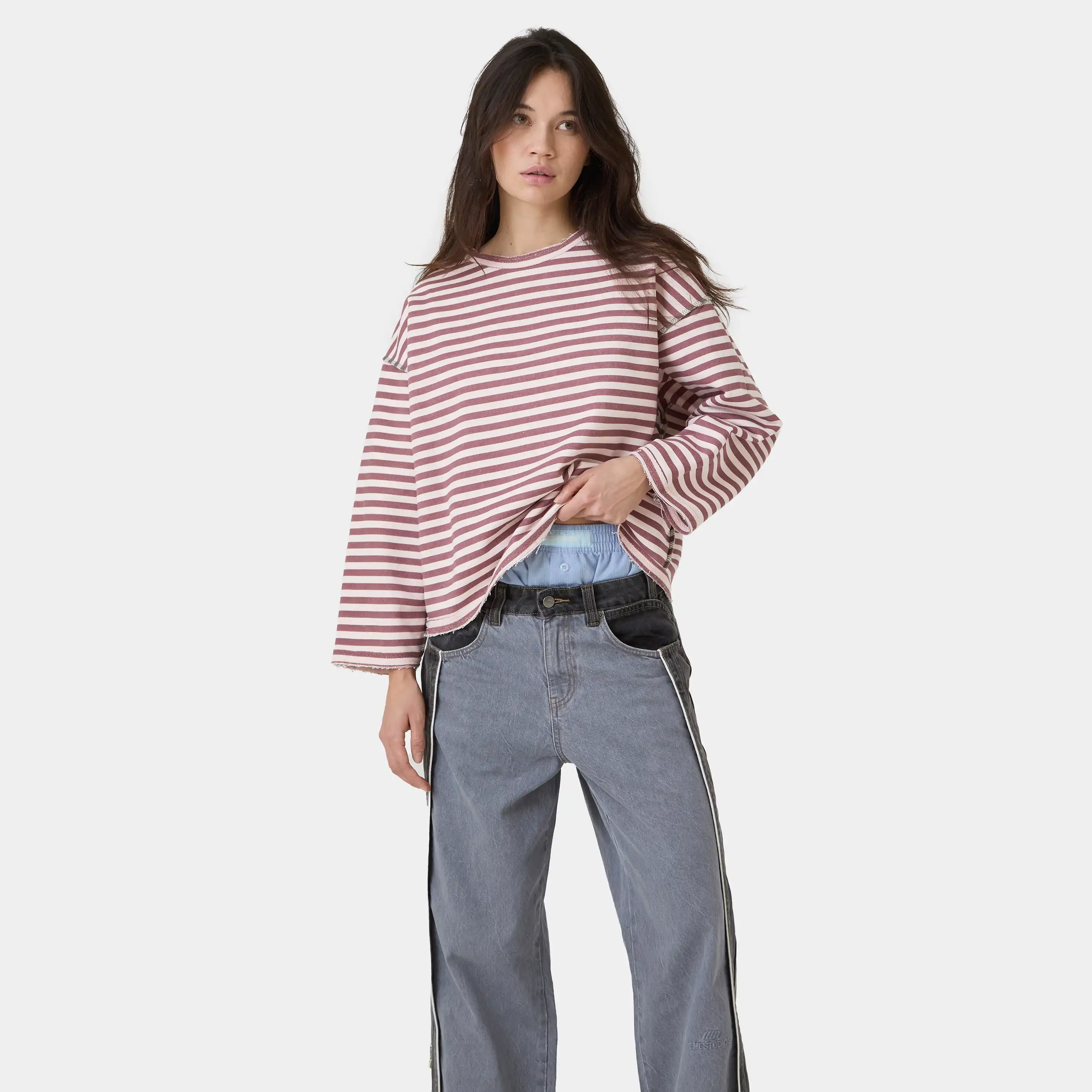 Sade Cotton Candy Reverse Crewneck