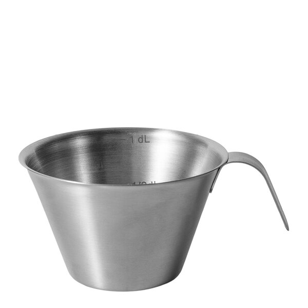 Steel Essentials målebeger 1 dl børstet