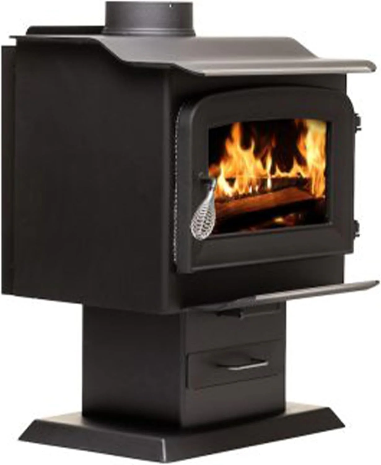 Poêle à bois sur piédestal Ashley Hearth AW1120E-P de 1200 pi²