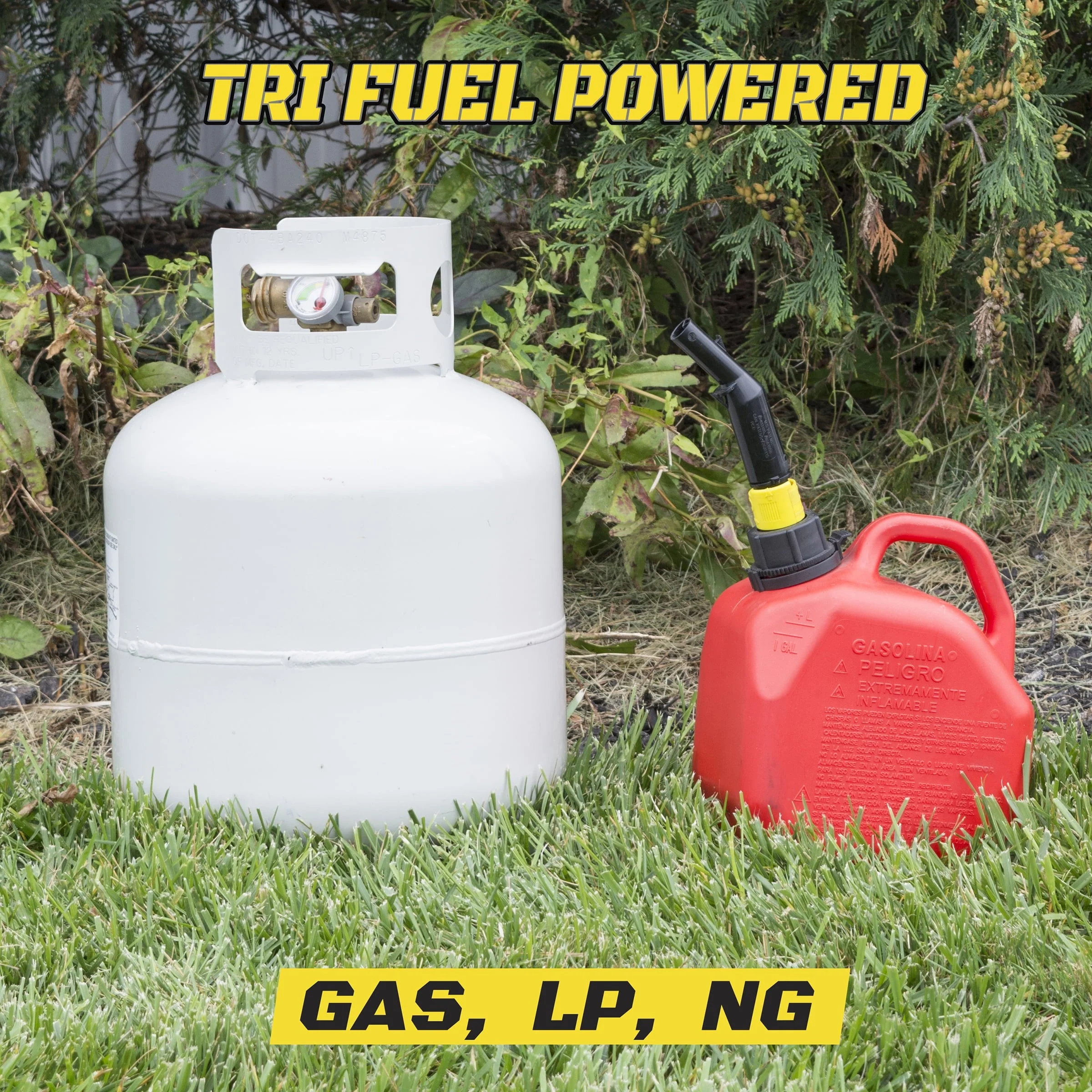 4000 Surge Watts Portable Tri Fuel Generator - Image 4