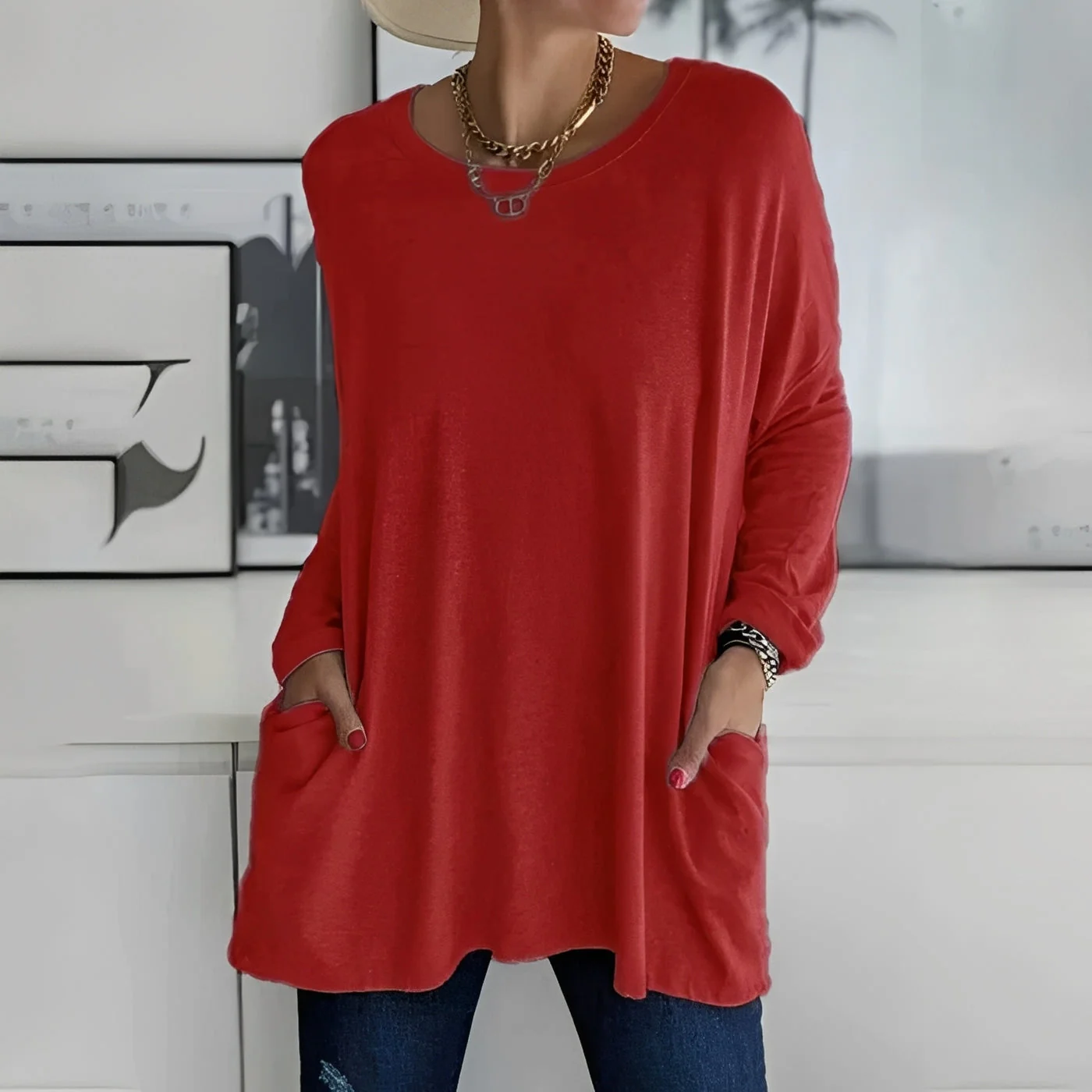 Chantelle - Chemise à manches longues avec poches