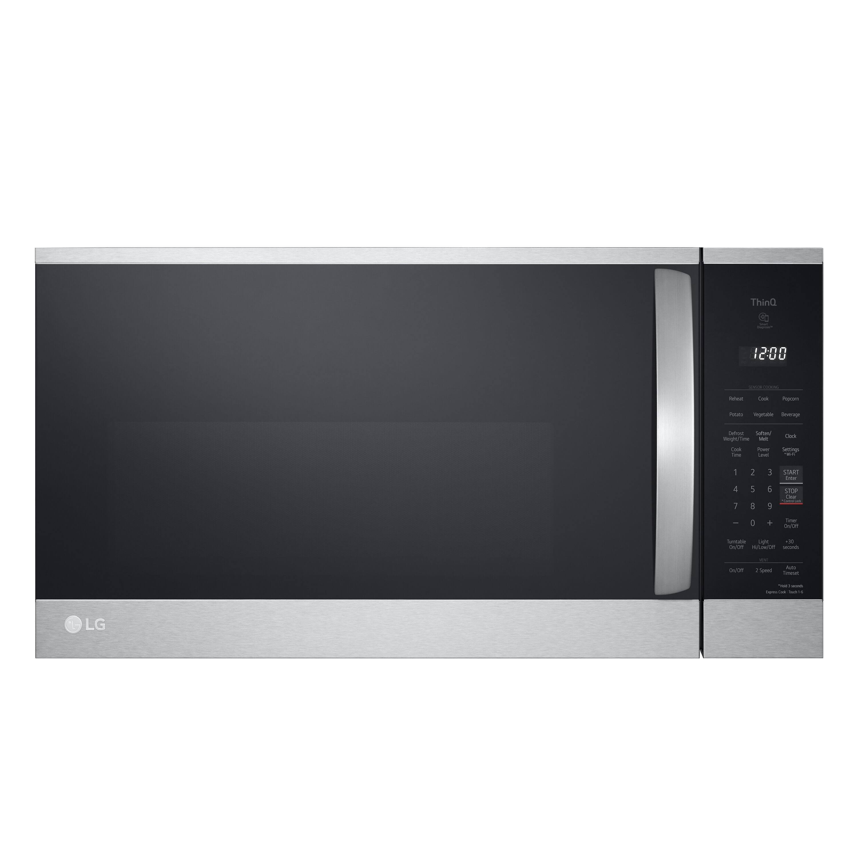 LG - 1.8 Cu. ft. Smart Over-The-Range Microwave