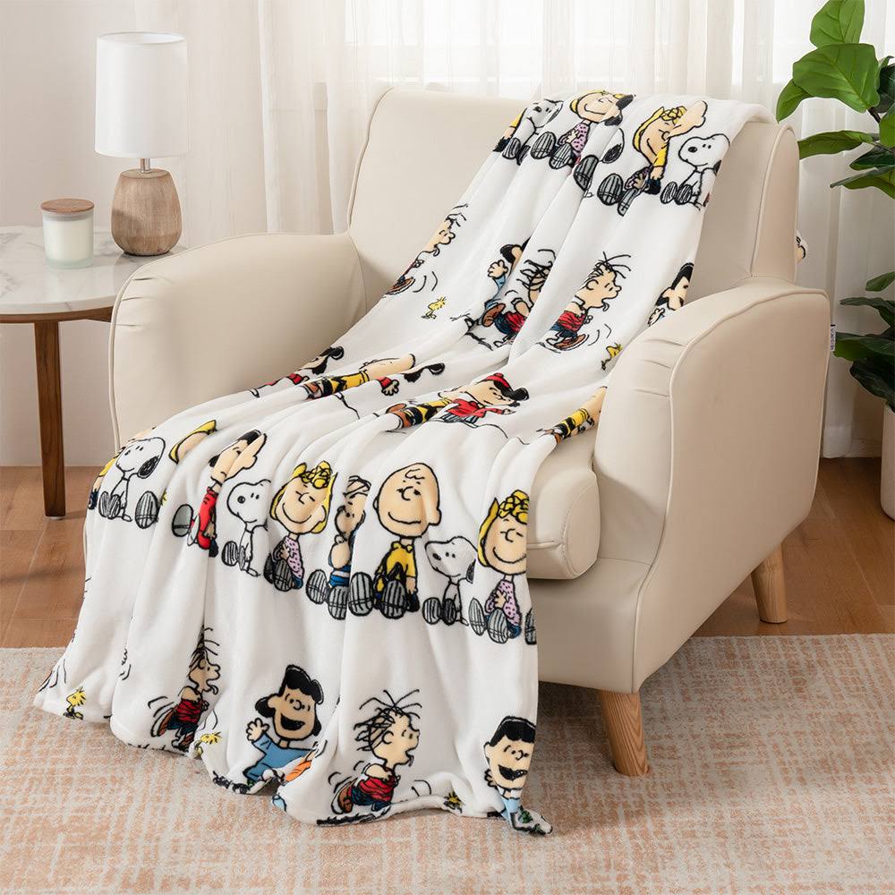 Peanuts VelvetLoft Cute Character Throw by Berkshire Blanket