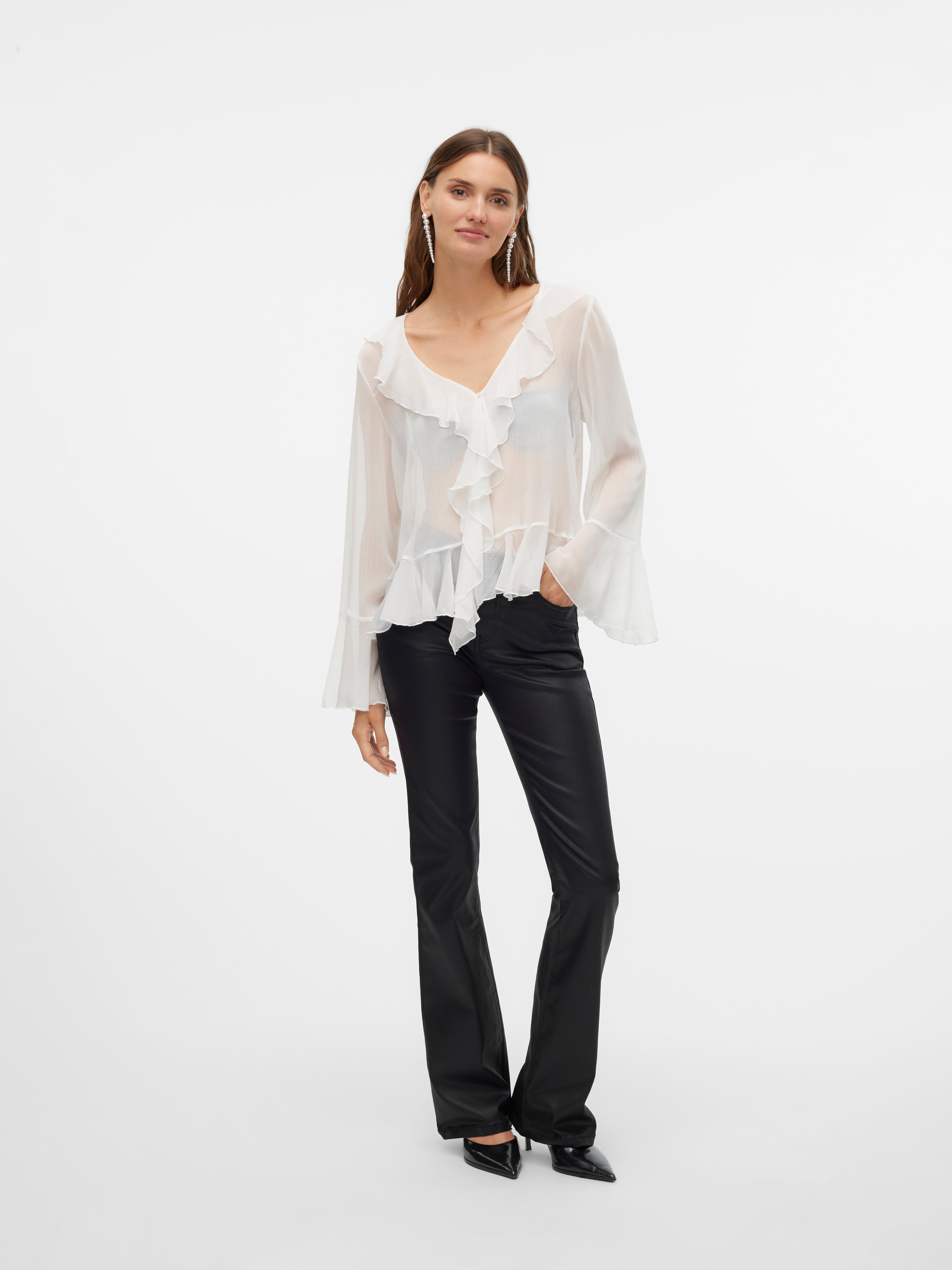 VERO MODA® VMFLASH Mid rise Trousers