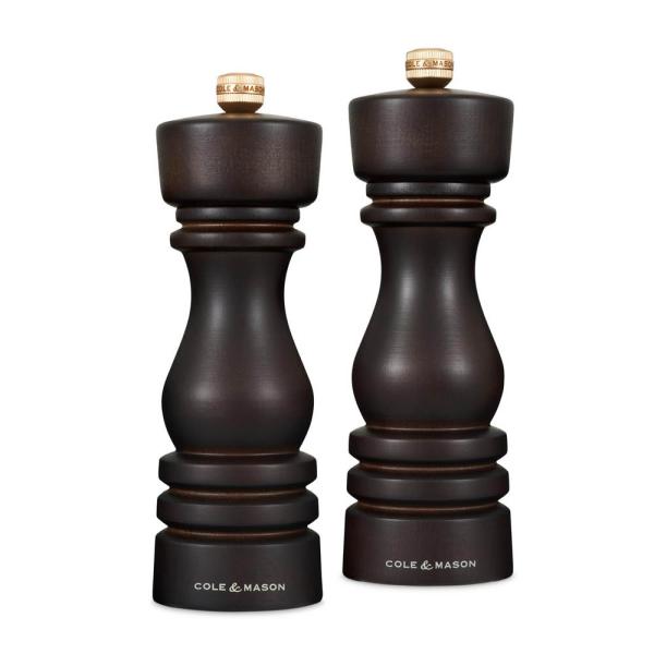 London salt- og pepperkvern 18 cm 2 stk brun