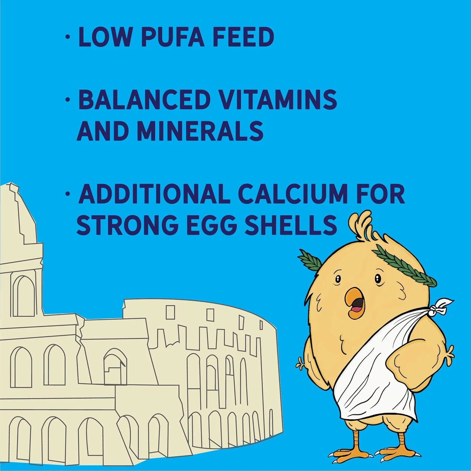 I Organic Olive Oil Layer Feed for Laying Hens | Corn-Free, Soy-Free | 17% Protein | High Omega-3 Chicken Feed | Organic Chicken Layer Food for Healthy Eggs Hens | 40 lbs - Image 6