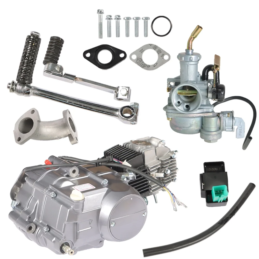 ALL - CARB 125cc 4 Stroke Engine Motor Kit Dirt Pit Bike for Honda CRF50 XR50 Z50