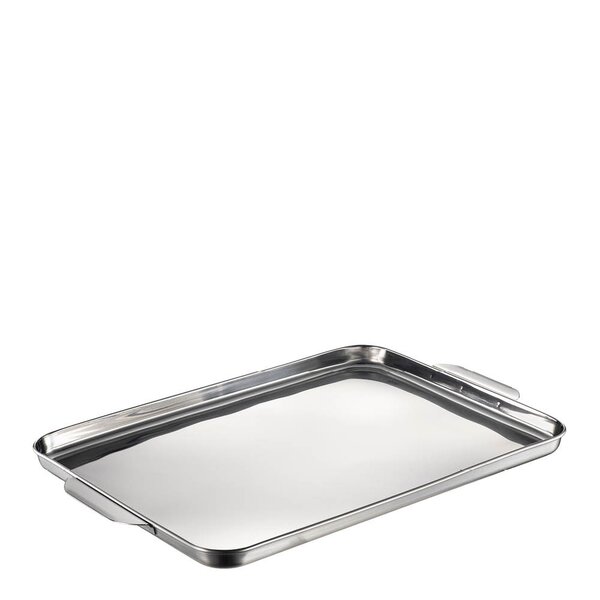 Steel Reflection serveringsbrett 39 x 25,5 cm stål