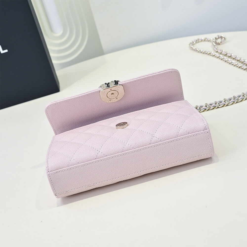 Chanel Flap Phone Holder with Chain(HIGH-END GRADE)