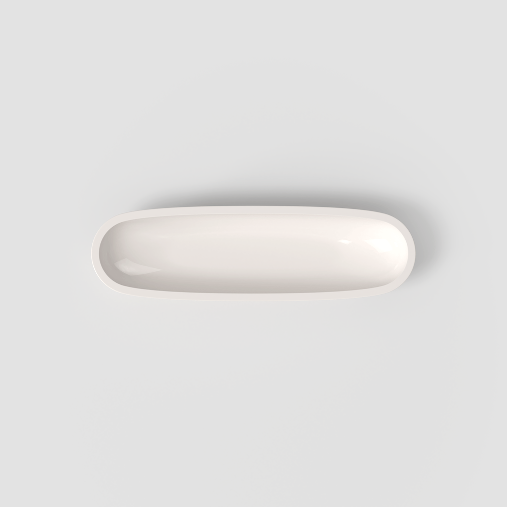 Artesano Serving tray - White, 6.8 oz, Premium Porcelain