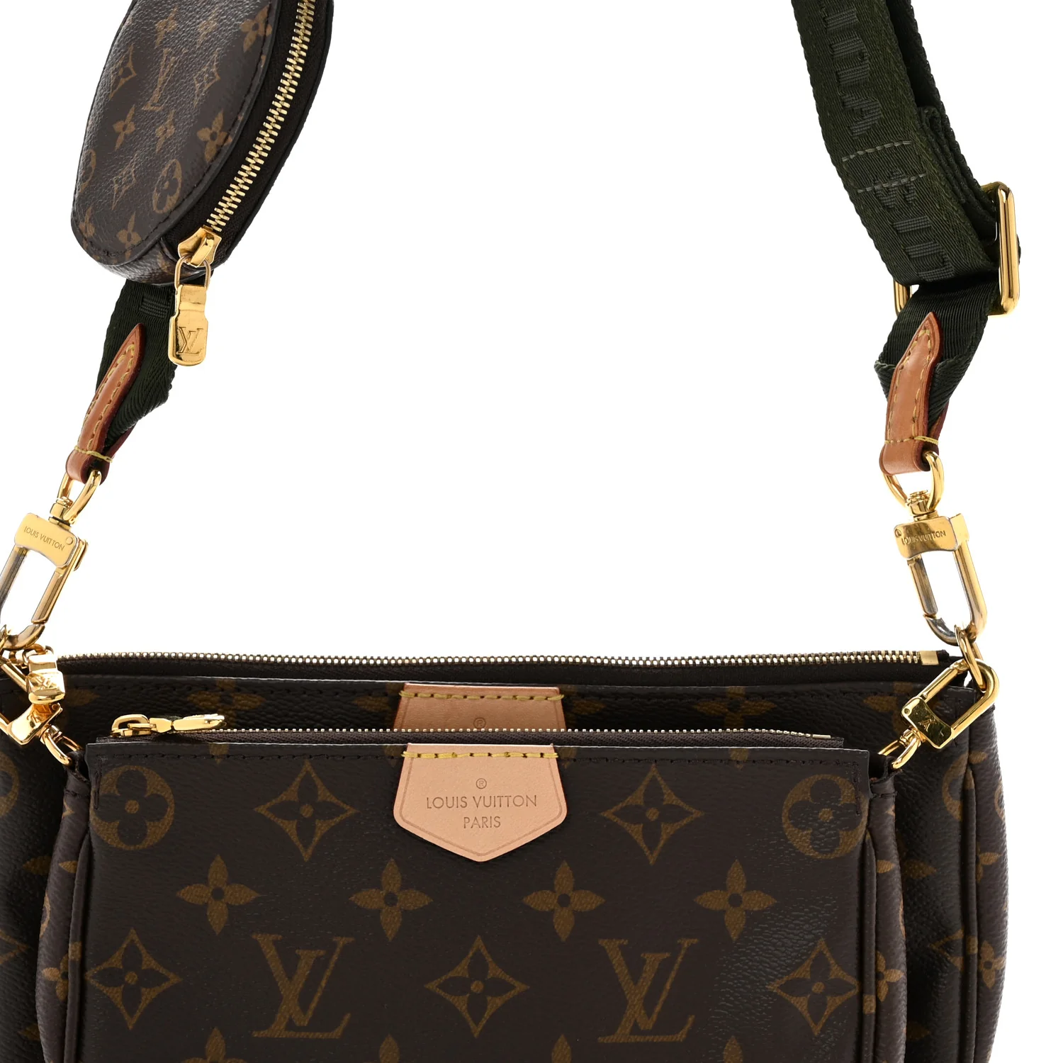 Monogram Multi Pochette Accessories Kaki