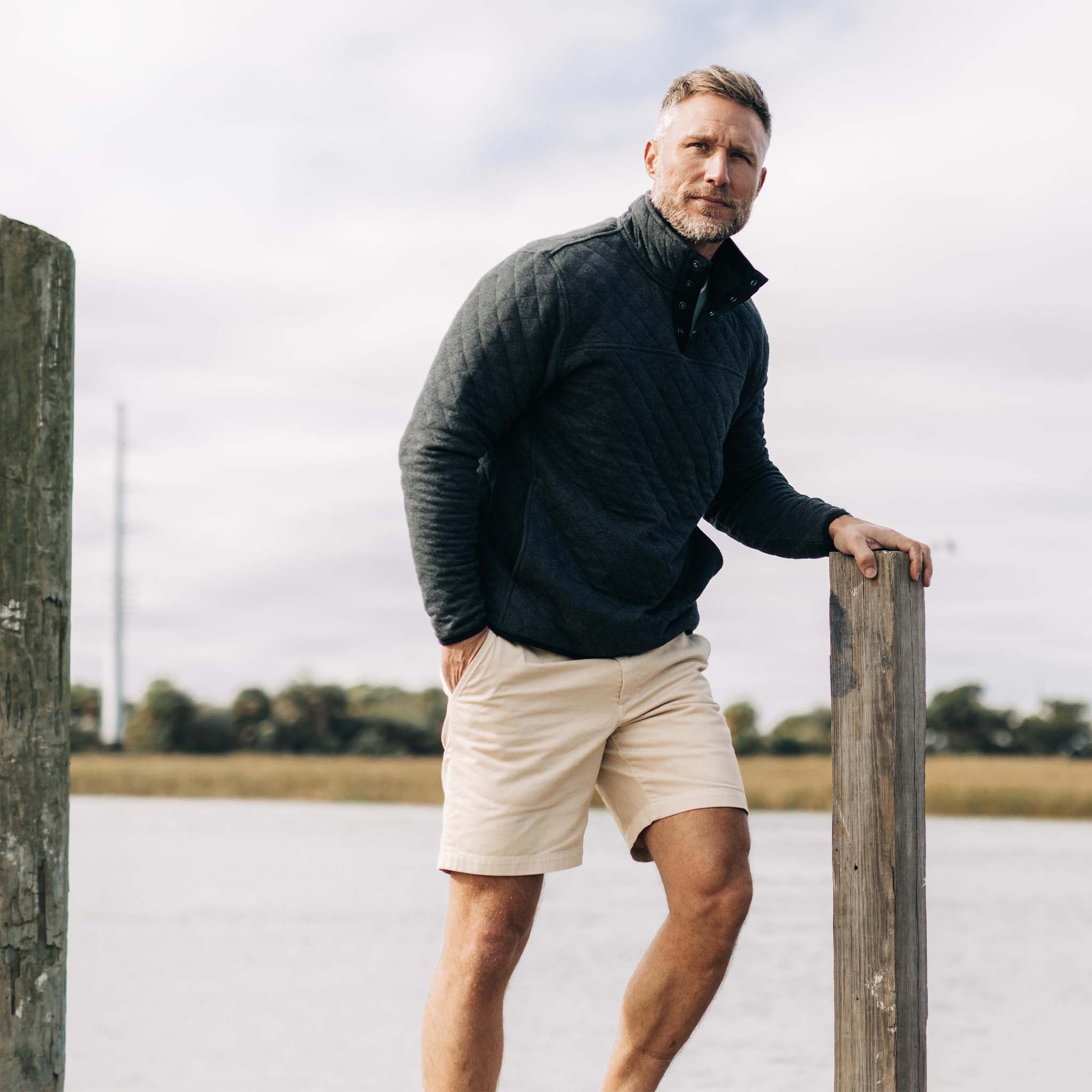 Pull The Fall Line couleur gris anthracite