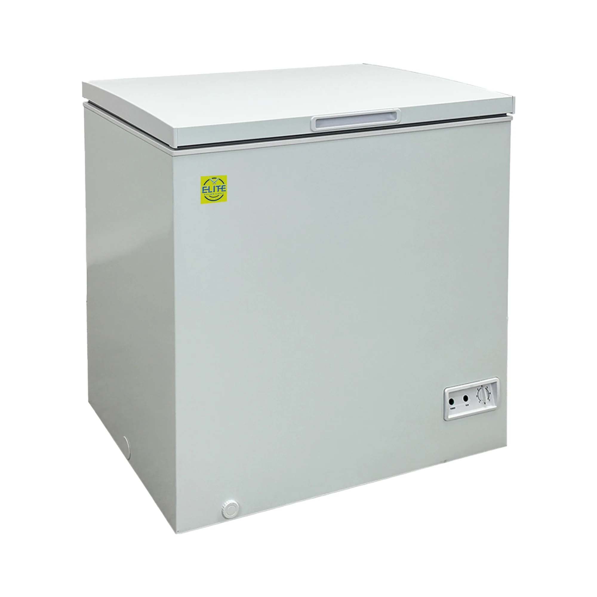 33 in. Chest Freezer 7.2 Cu. Ft. Deep Freezer with Top Open Door, White - Image 2