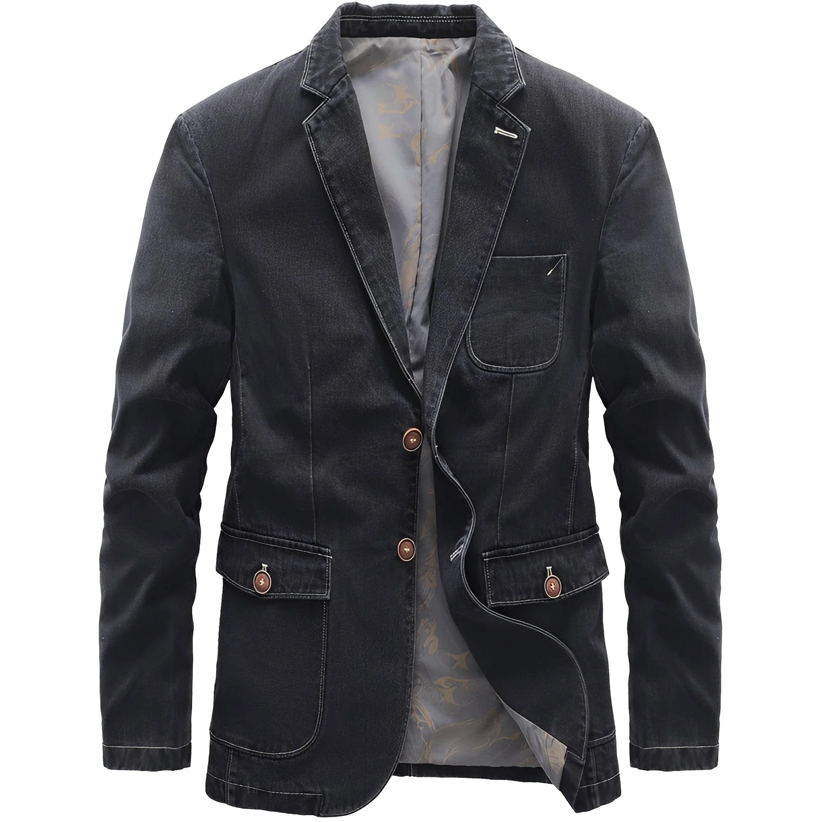 Nichols - Veste en Denim Décontractée