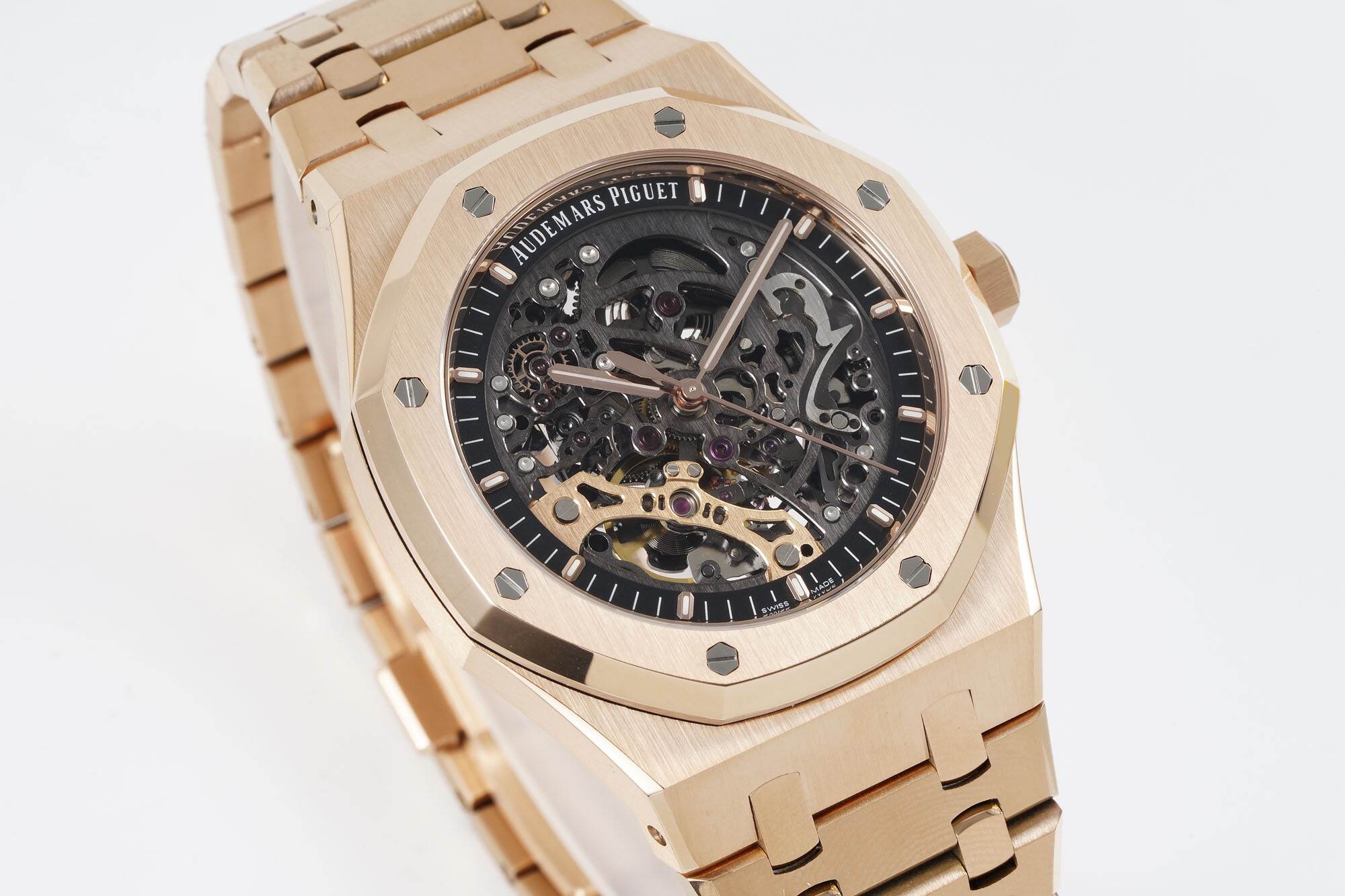 Audemars Piguet オーデマ ピゲ ロイヤルオーク ダブルバランスホイール オープンワーク 15407ST.OO.1220ST.01