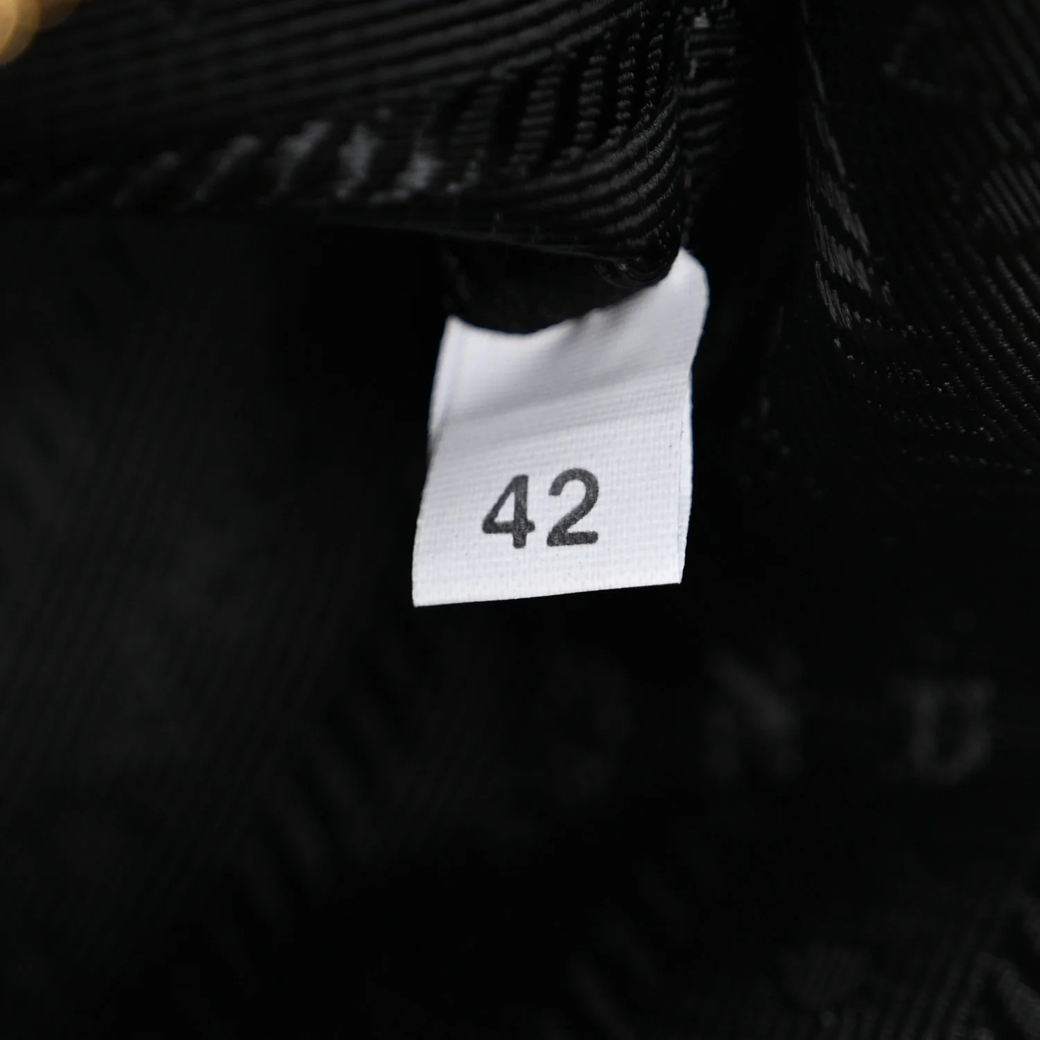 Tessuto Nylon Saffiano Mini Re-Edition 2005 Bag Black