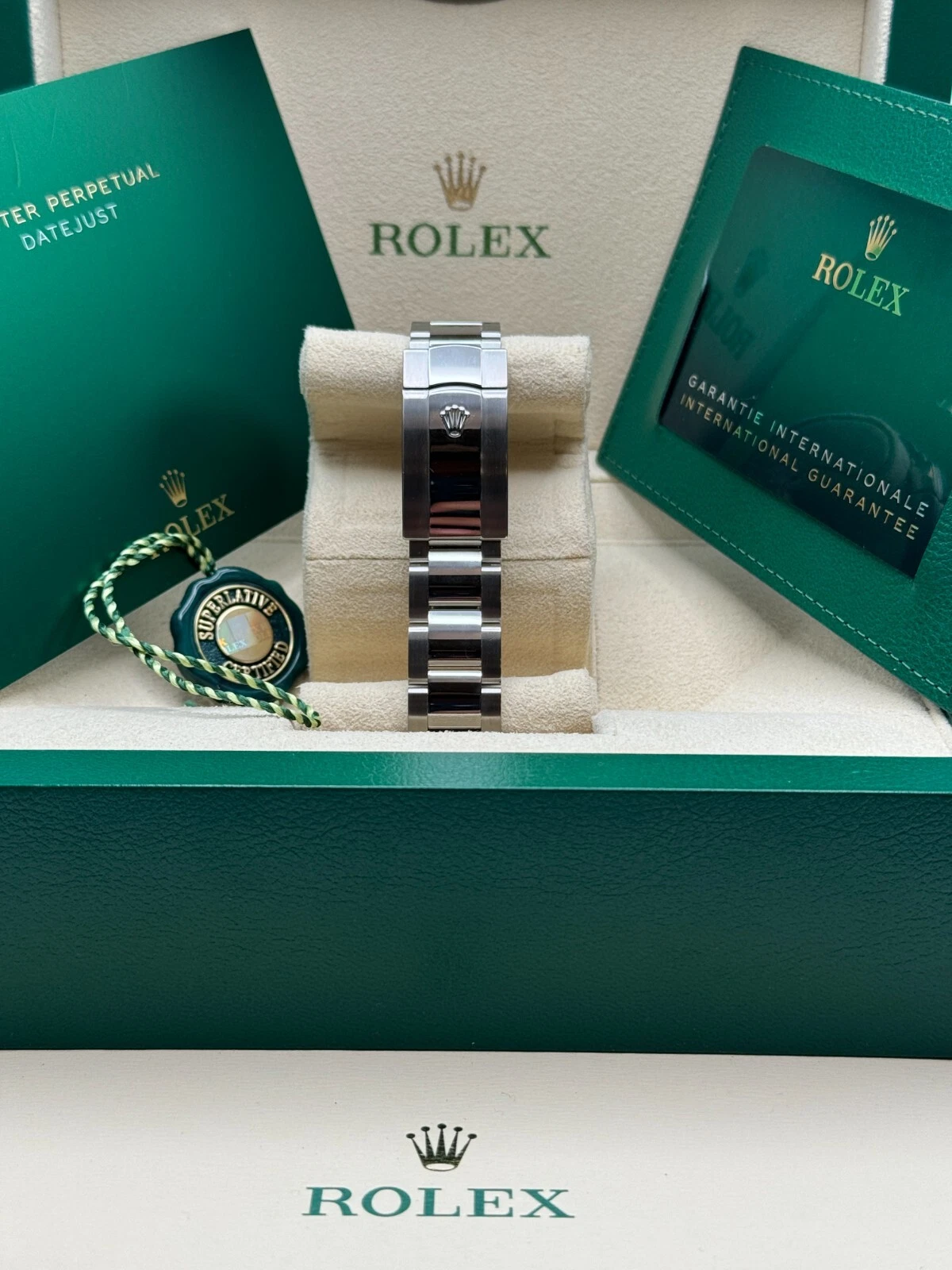 [Super Clone]RLX  Datejust 126334-0013 Slate Index Oyster 41mm Stainless Steel Mens Watch