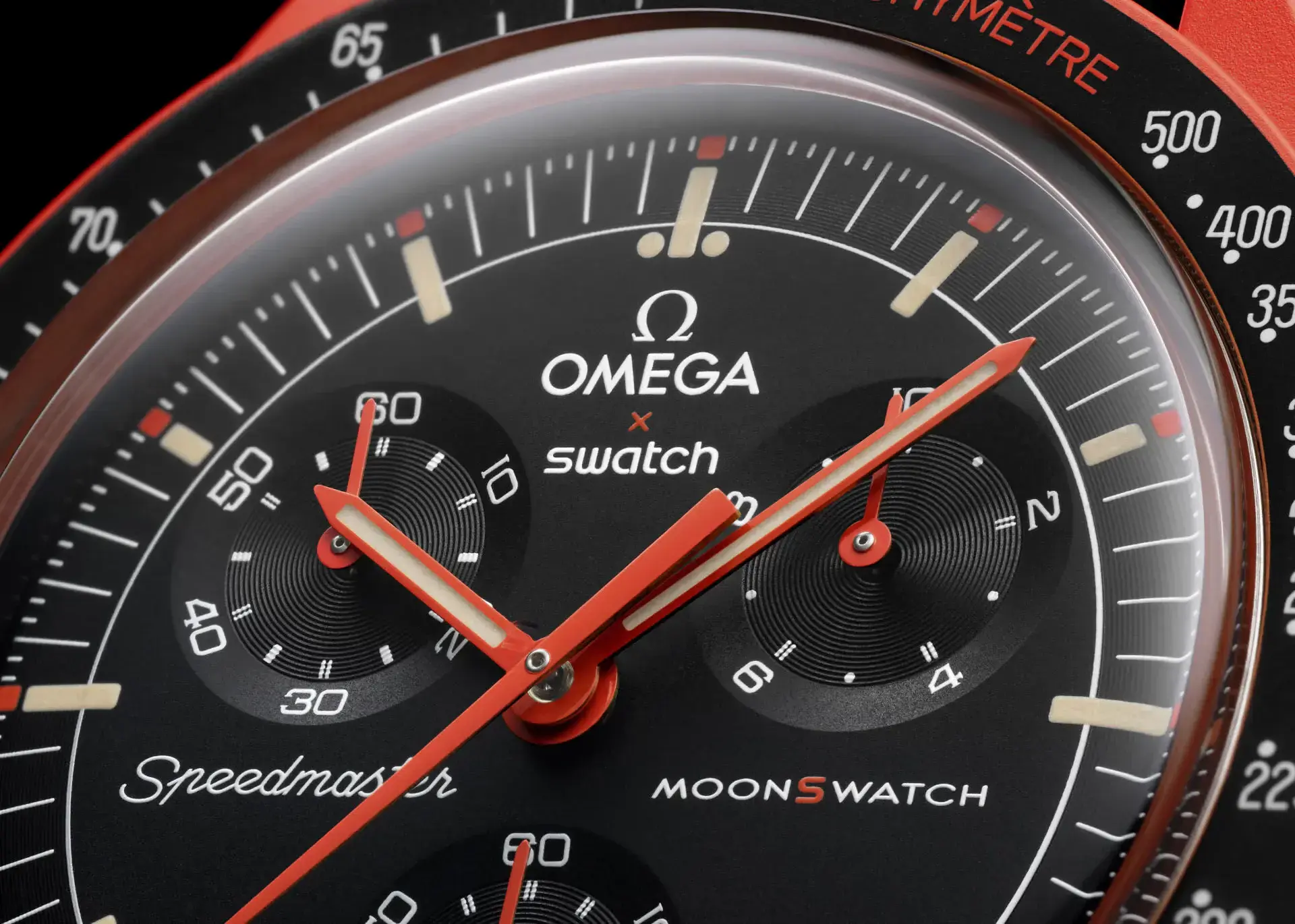 SWATCH x OMEGA 時計 MISSION ON EARTH - LAVA