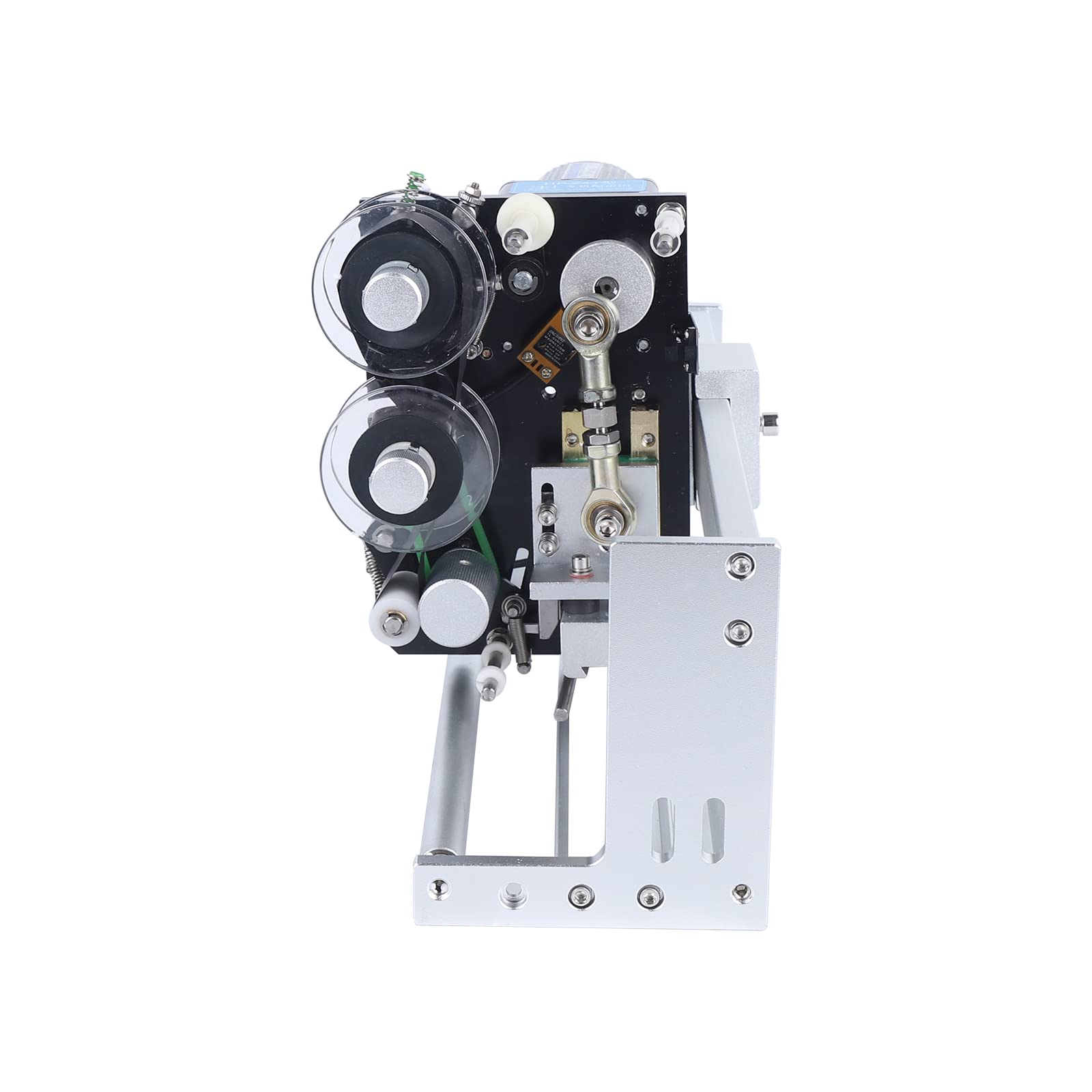 Coding Machine, Automatic Coding Machine Thermal Printing Ribbon Coding Printer Automatic Synchronization Tacking Ribbon Thermal Coding Machine, 120 Times/Minute, 16.5X7.8X9.8 Inch
