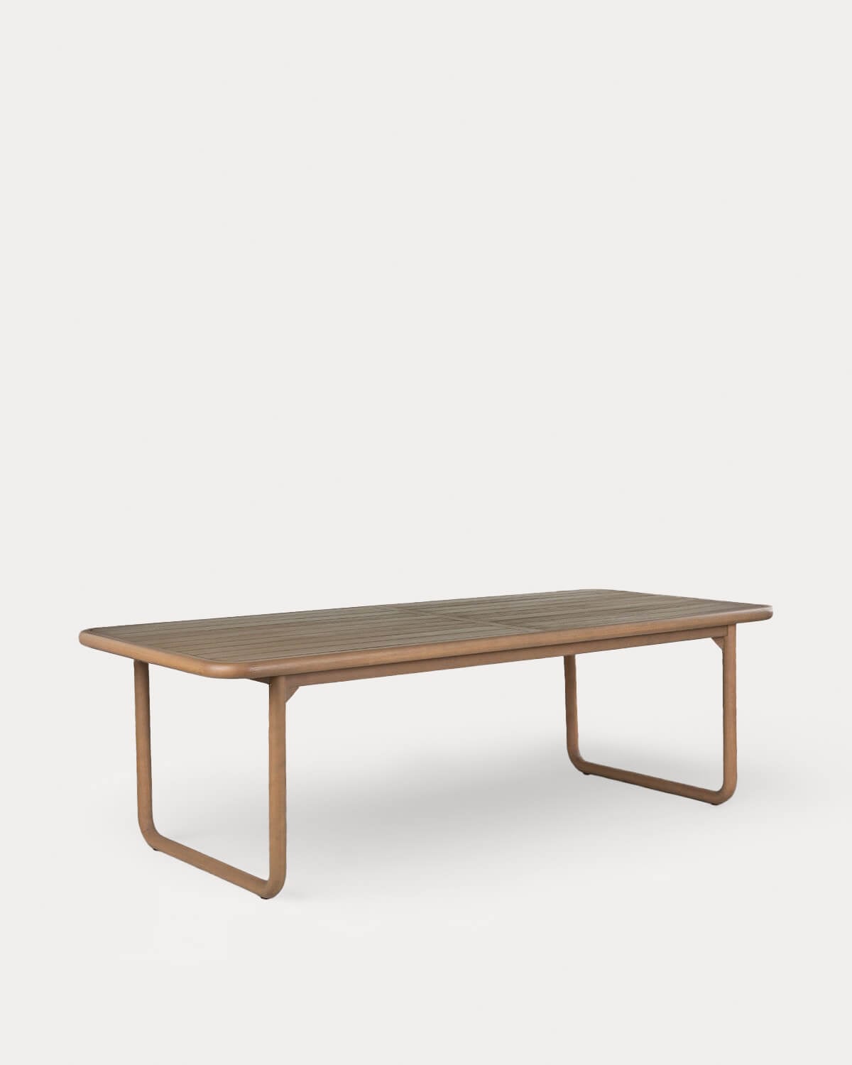 Elnes - Mesa de Comedor Rectangular de Madera de Eucalipto (240x100 cm) Elnes