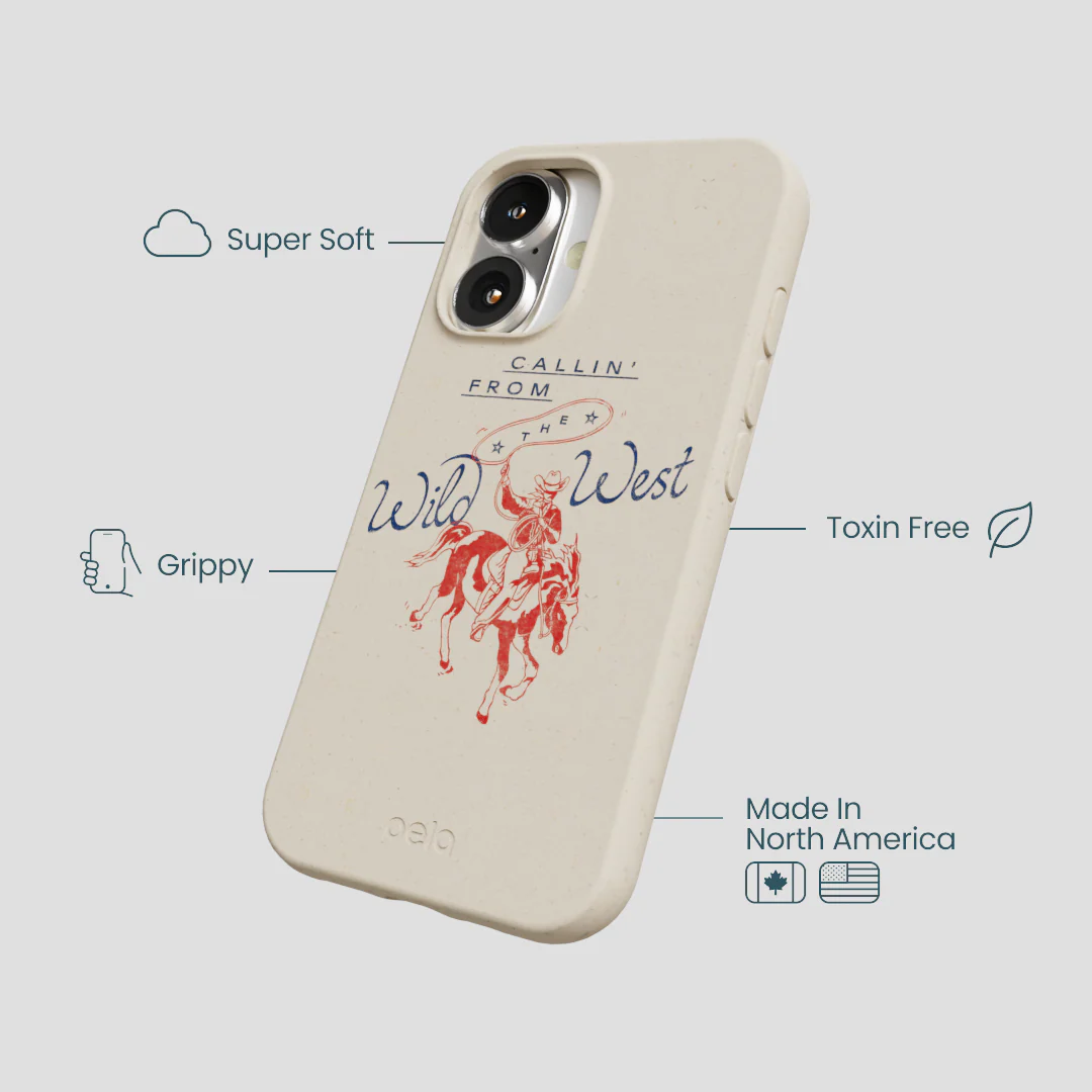 London Fog Wild West Calling iPhone 16 Case