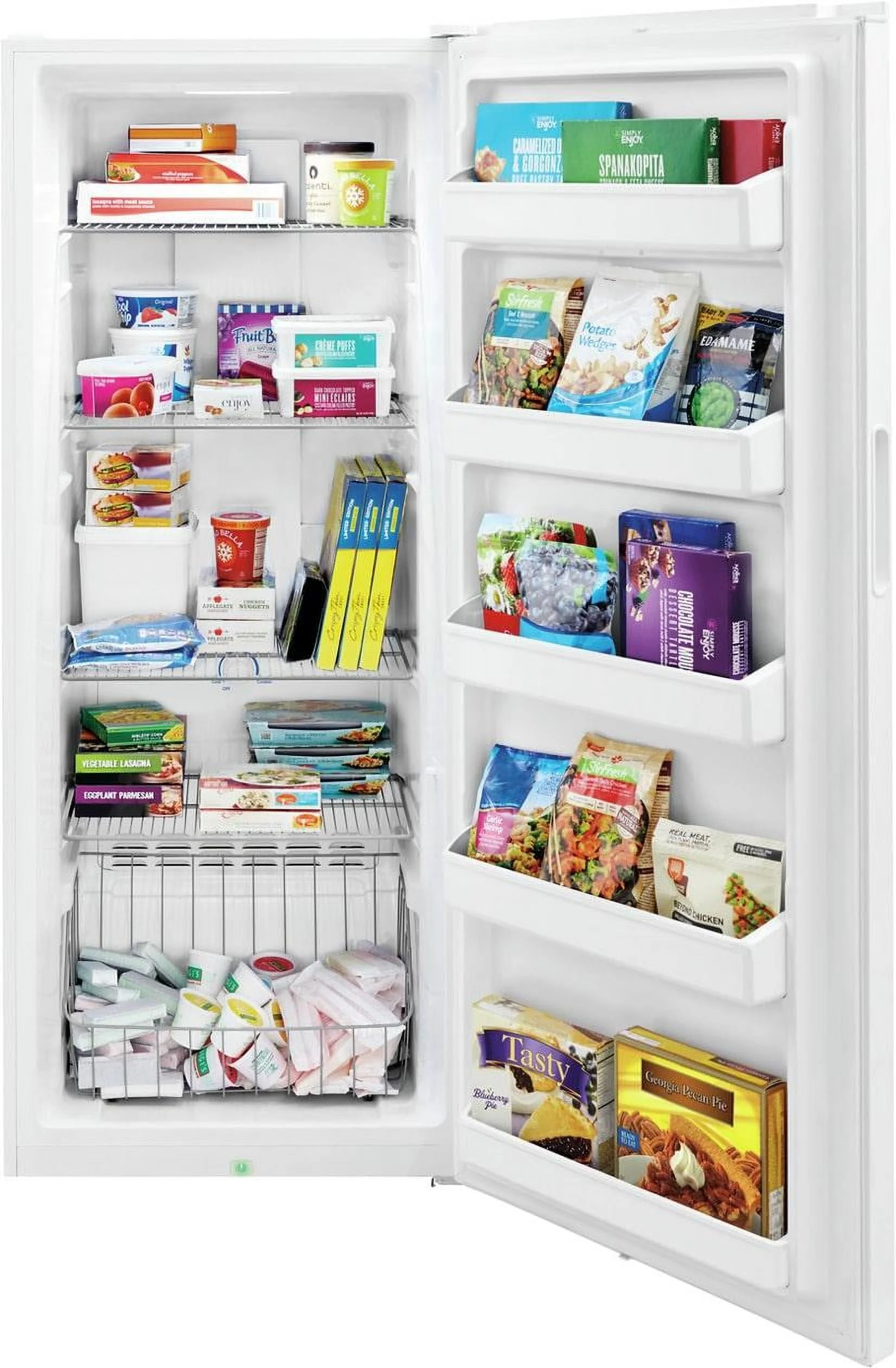 FFFU13F2VW 13 Cu Ft Upright Freezer, White(White) - Image 4