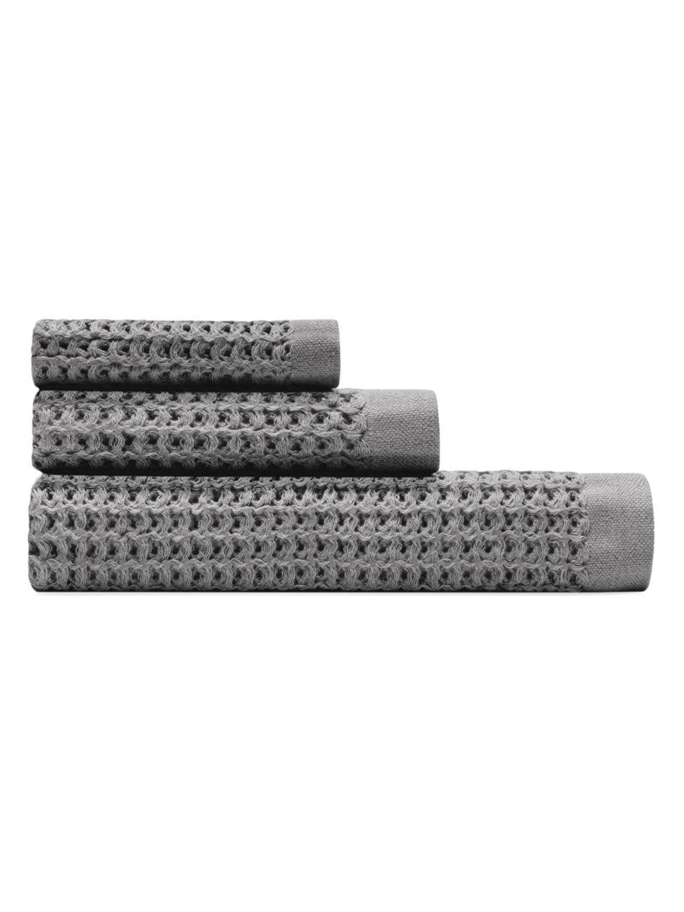 Onsen Bath Towel 3-Piece Set - Cinder Grey