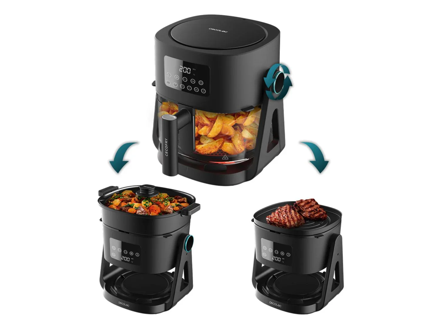 Cecotec Friteuse  air chaud 4,5L