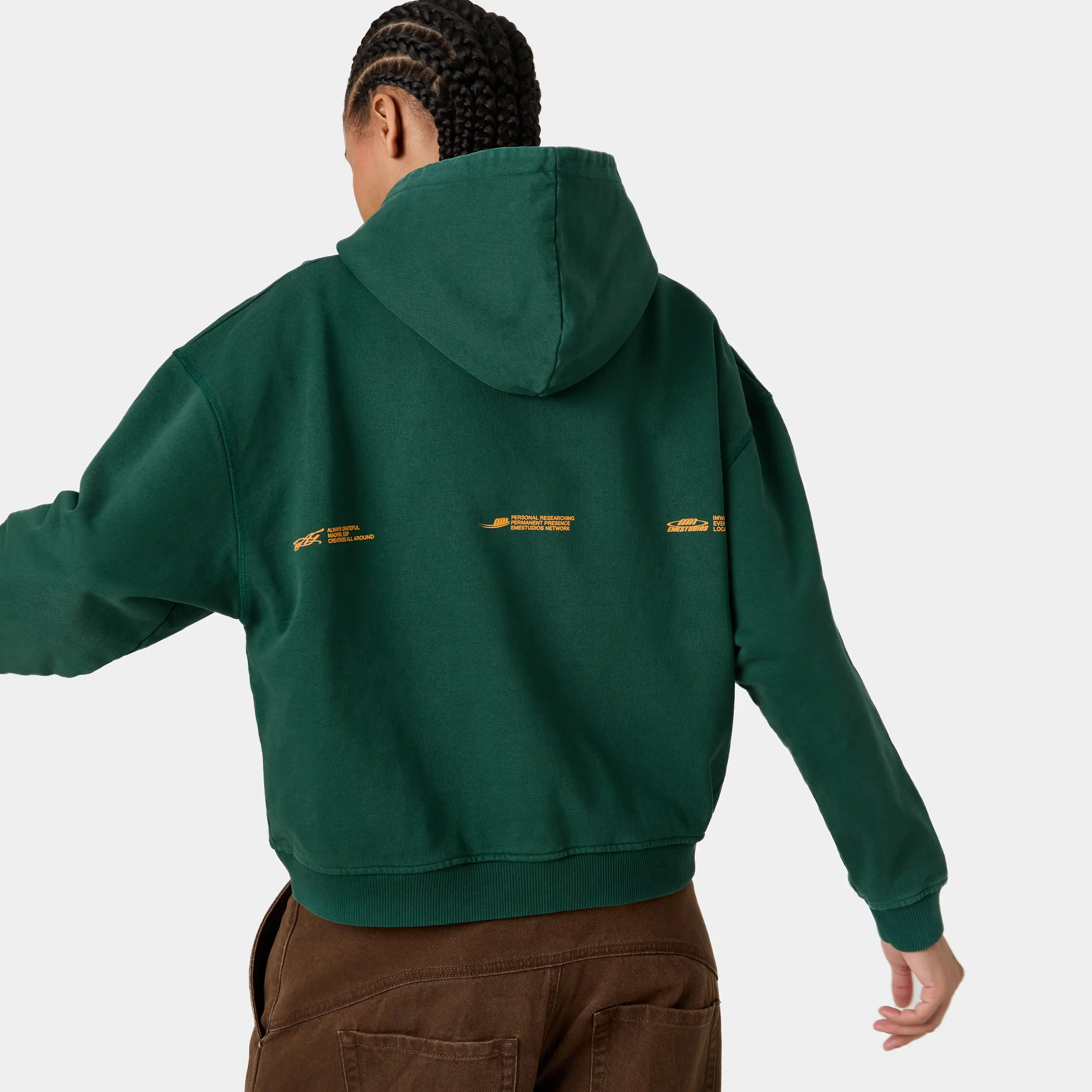 Wind Evergreen Oversized Hoodie