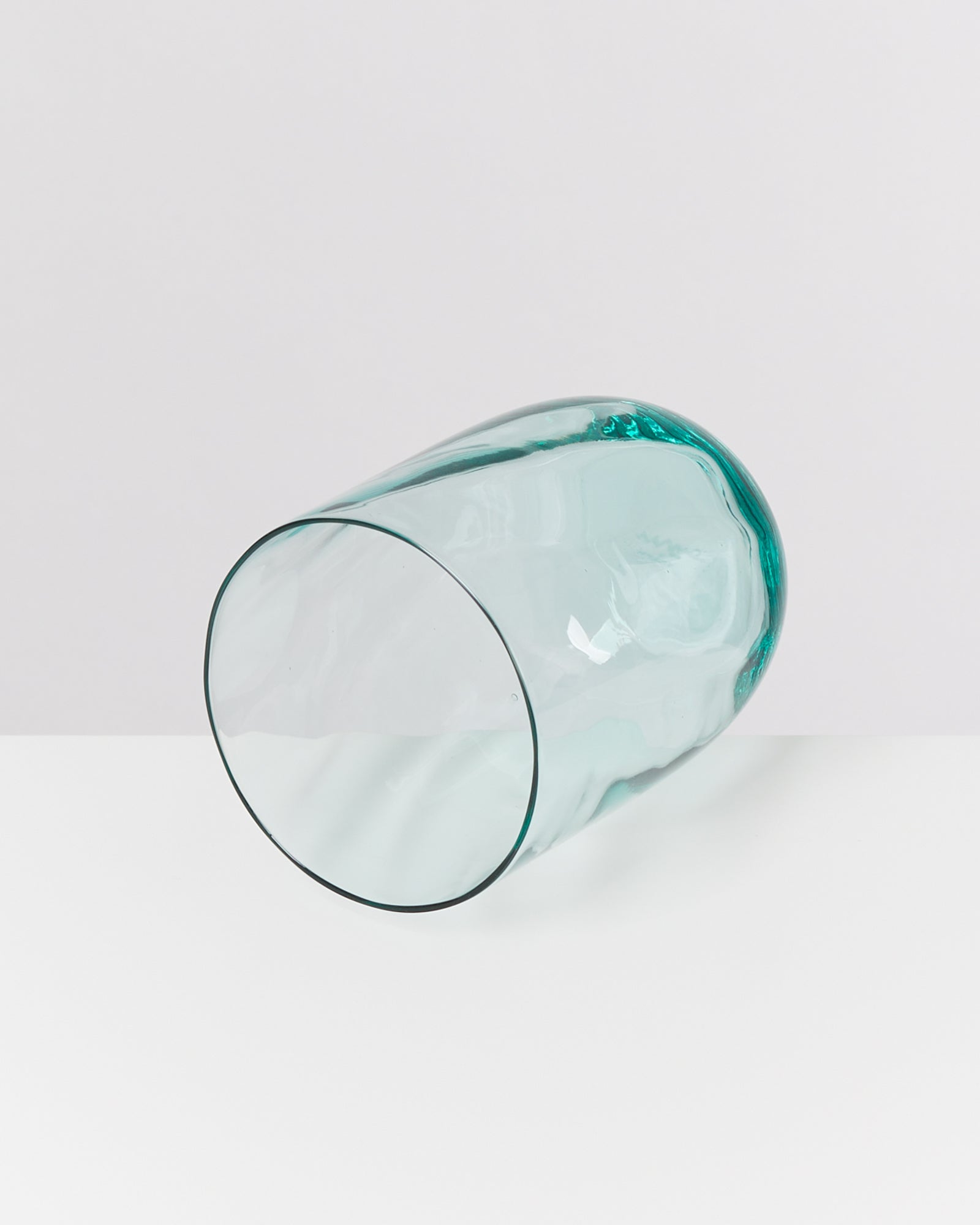 CALMA - LARGE GLASS SWIRL GREEN