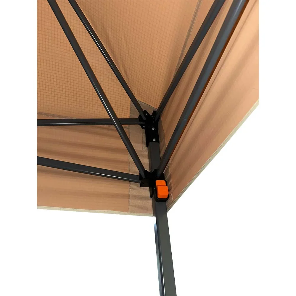 Garden Winds Custom Fit Replacement Canopy Top Cover Compatible with The 30726, WMT-1212122N, 612463 12' X 12' Pop Up - Upgraded Performance RIPLOCK 350 Fabric - Slate Gray