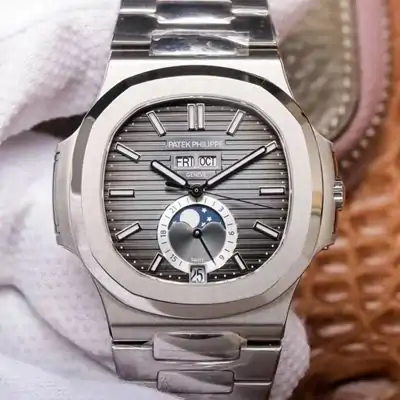 Patek Philippe Nautilus 5726 / 1A-001 PF Factory Moonphase Gray Dial