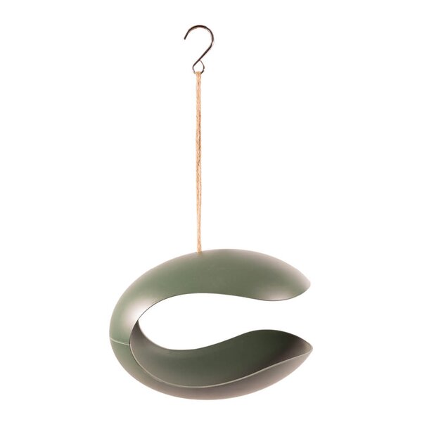 Fuglemater 25 cm smaragdgrønn